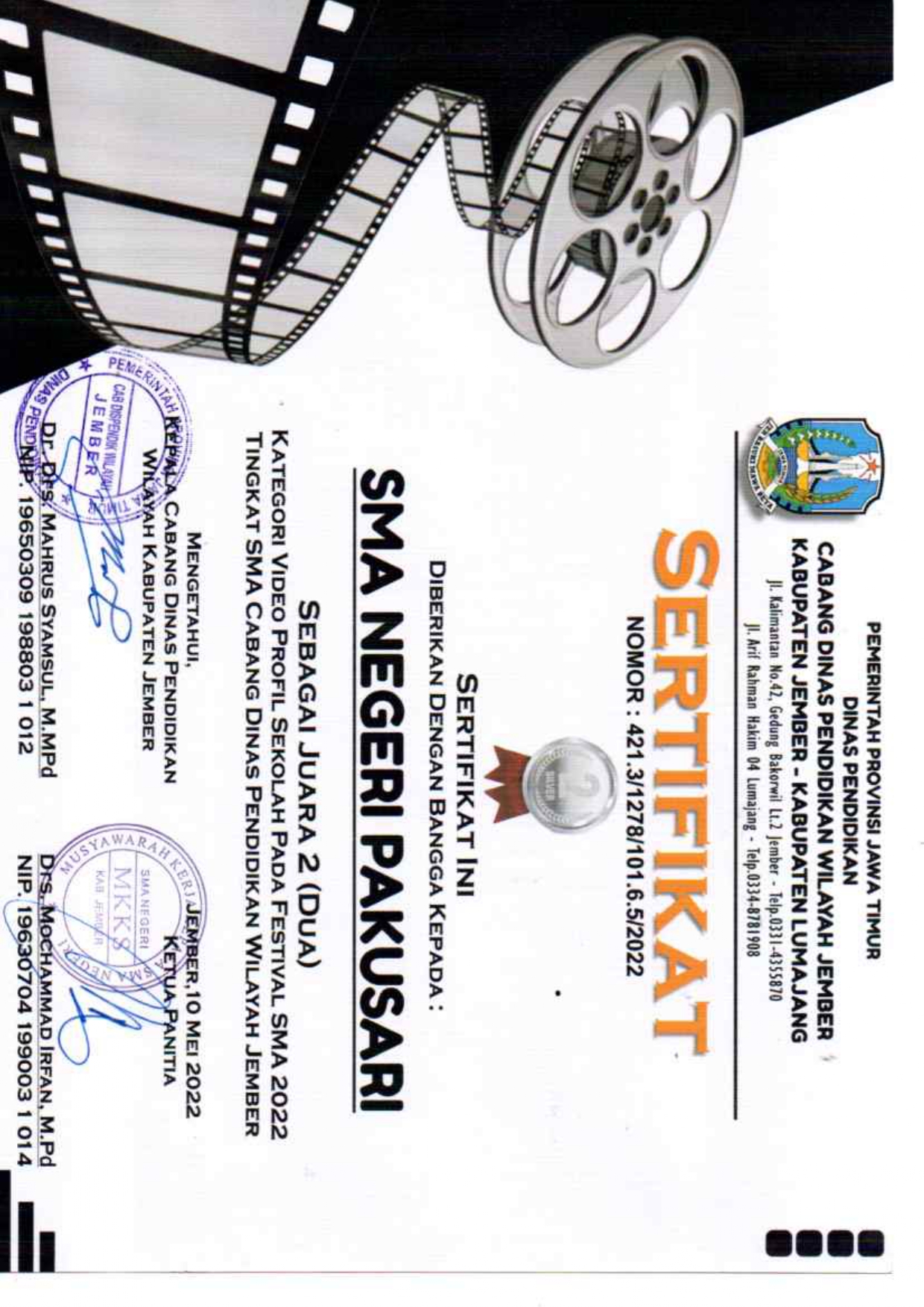 Video Profil Sekolah SMA AWARD 