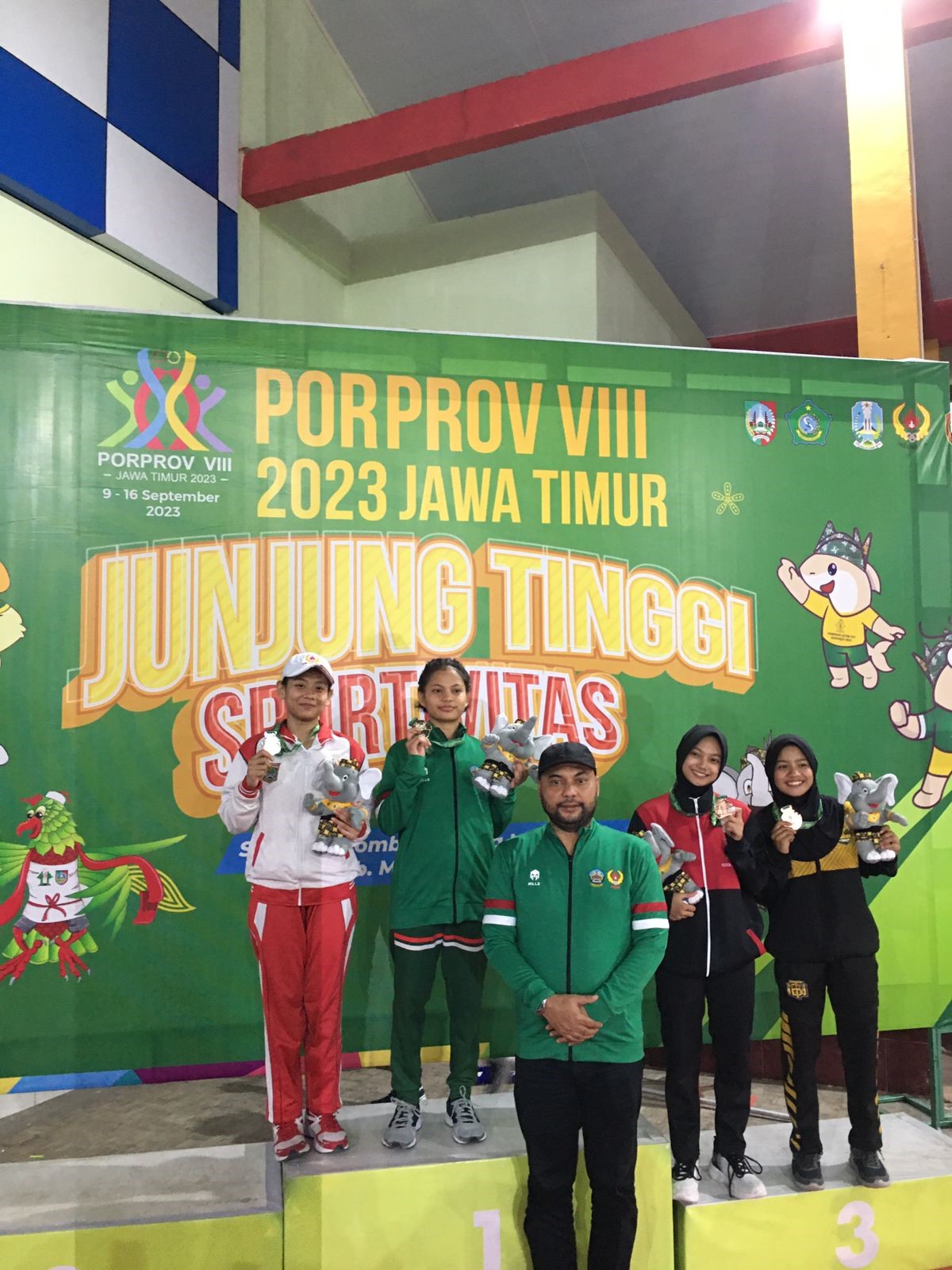 JUARA 3 CABANG OLAHRAGA SAMBO PEKAN OLAHRAGA PROVINSI