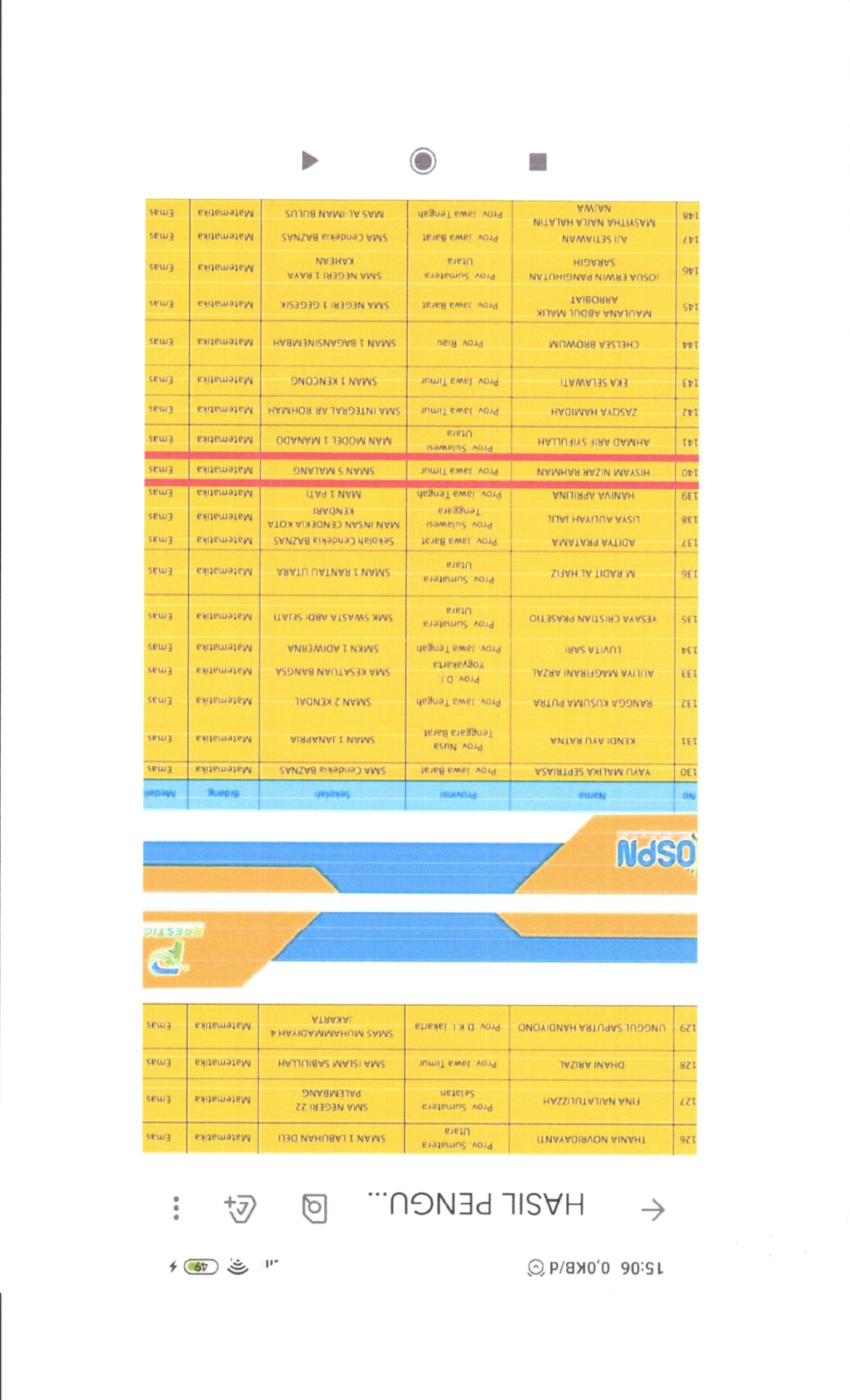 LOMBA OLIMPIADE MATEMATIKA