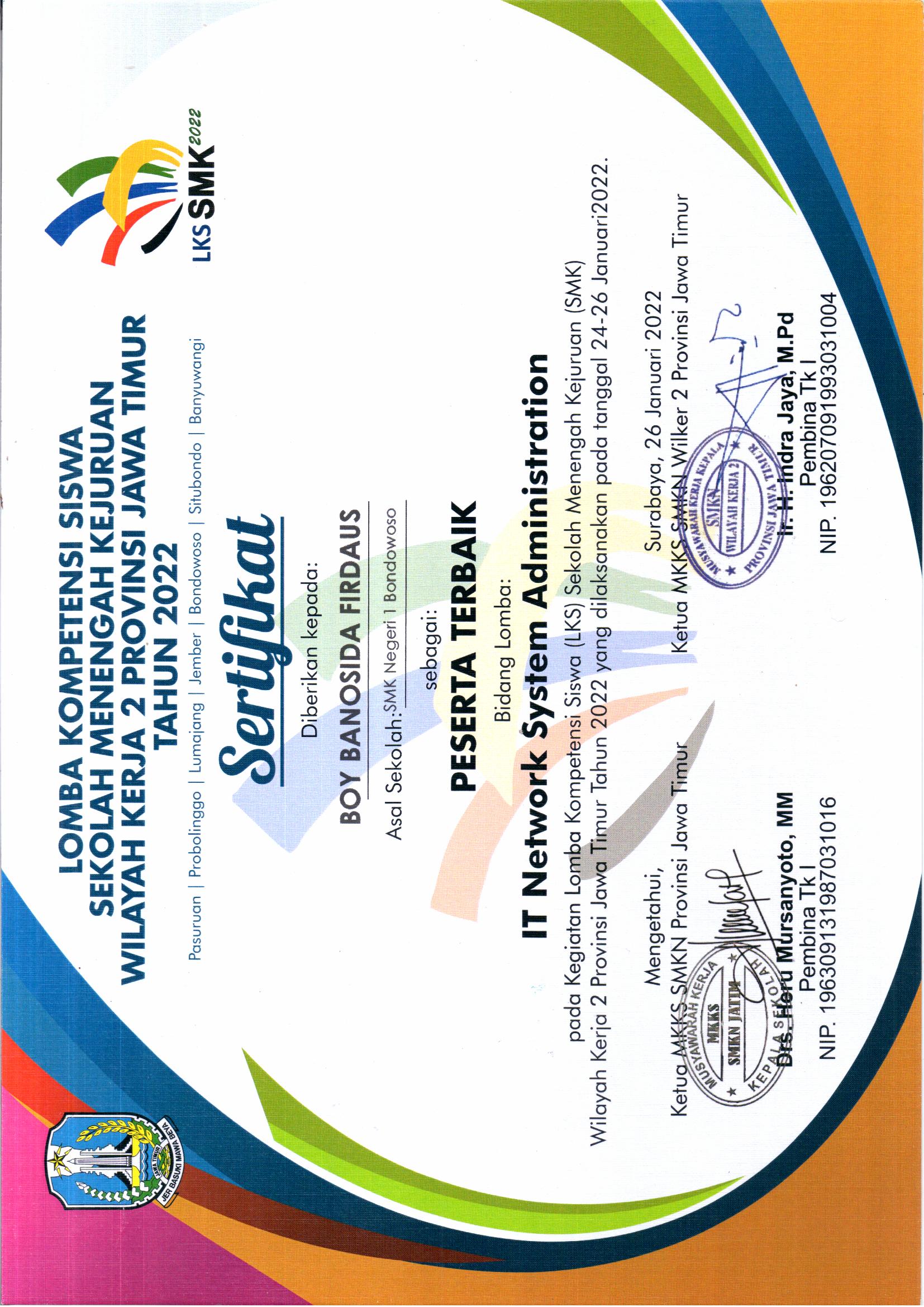 LKS SMK WILKER 2 (IT NETWORK SYSTEM ADMINISTRATION)