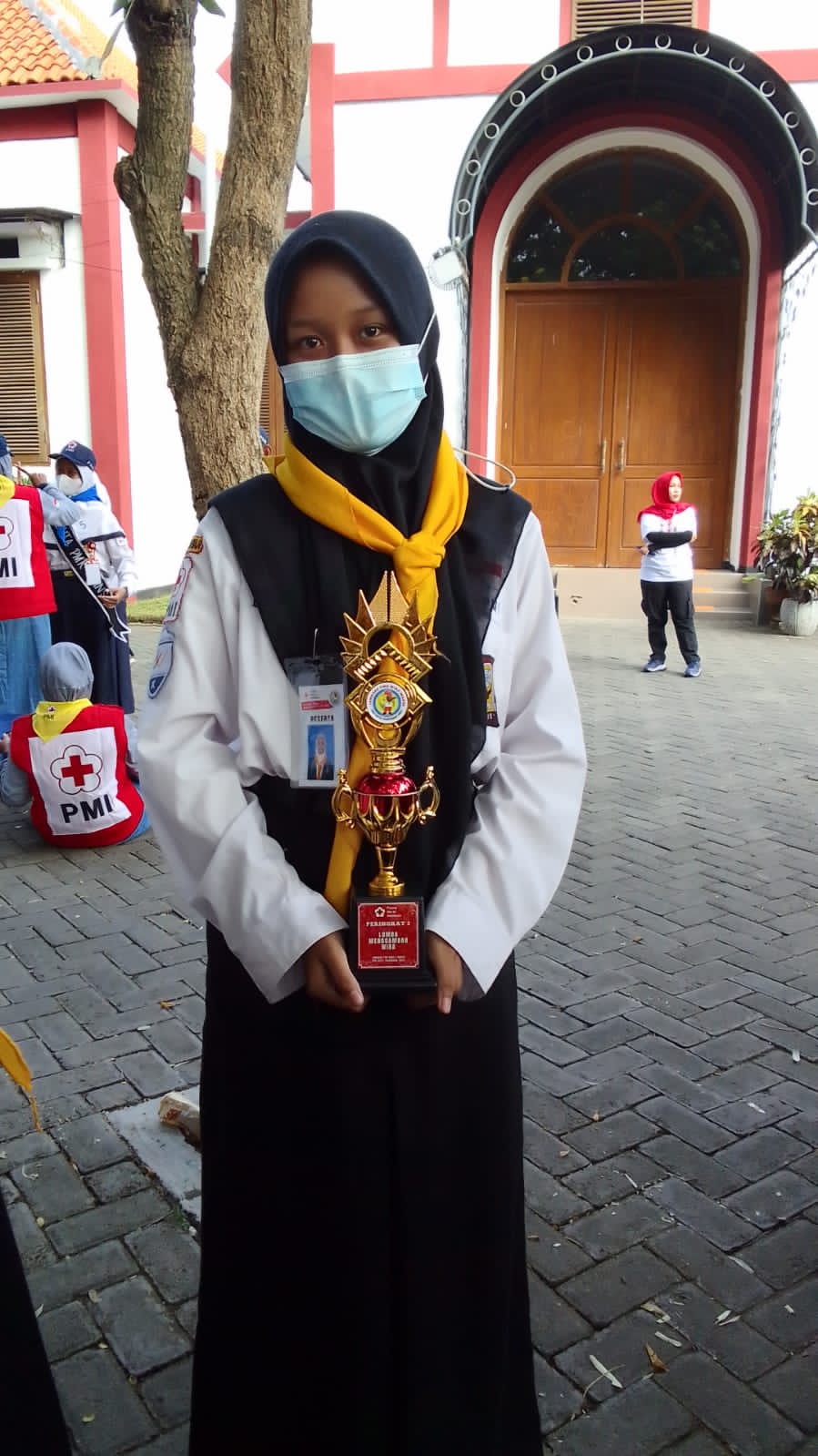 Lomba Melukis dalam ajang JUMBARA PMR MADYA-WIRA Se-Kota Pasuruan