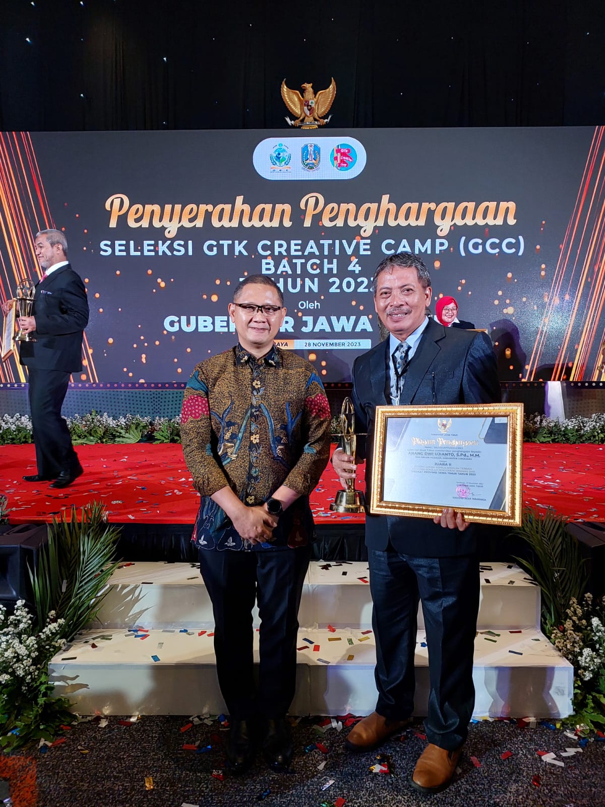 KEPALA SEKOLAH TERBAIK PROGRAM SEKOLAH PENGGERAK  TINGKAT SMA