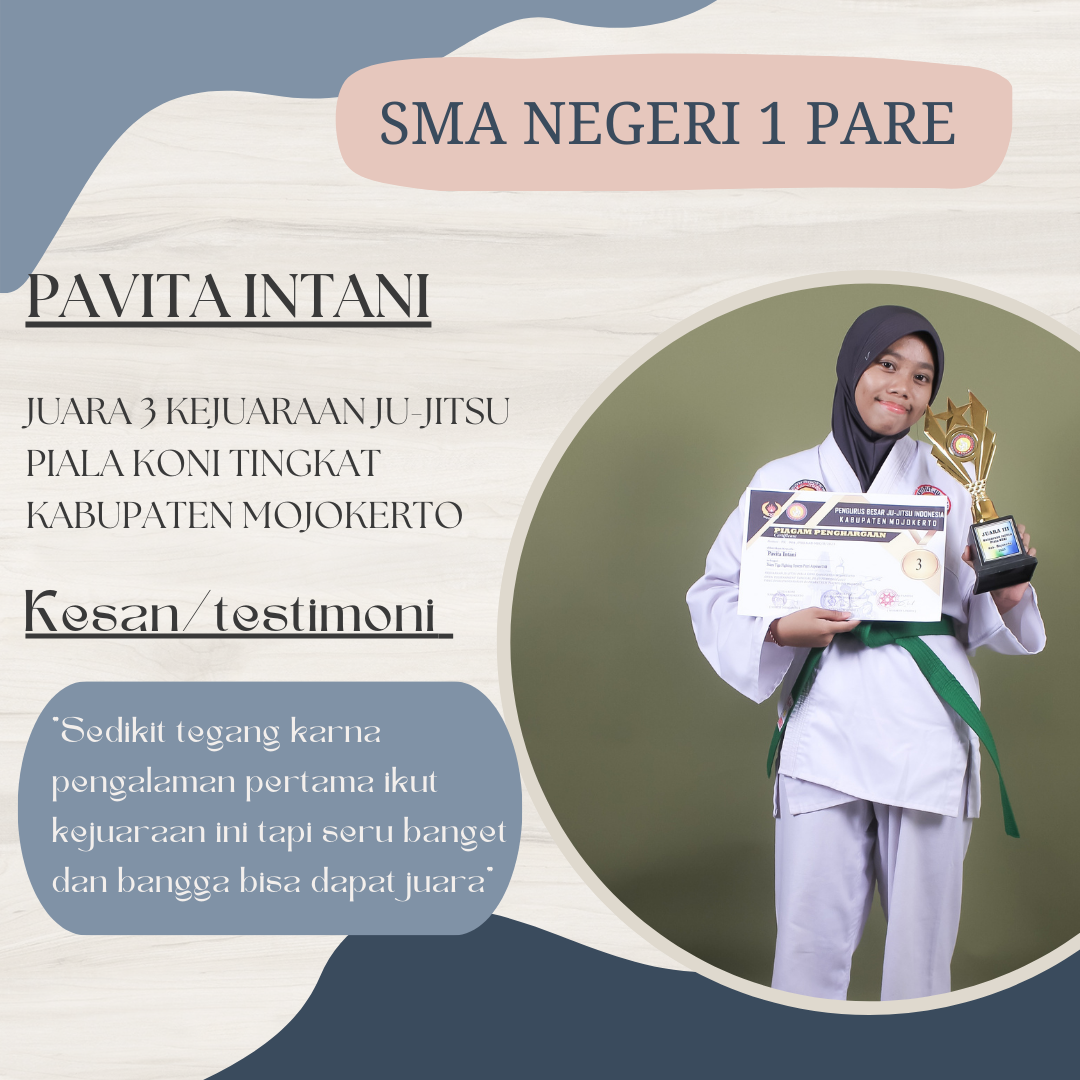 Juara 3 Kejuaraan Ju-Jitsu piala koni