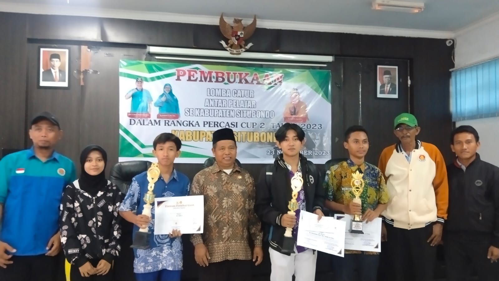 Lomba Catur Antar Pelajar Se Kabupaten Situbondo