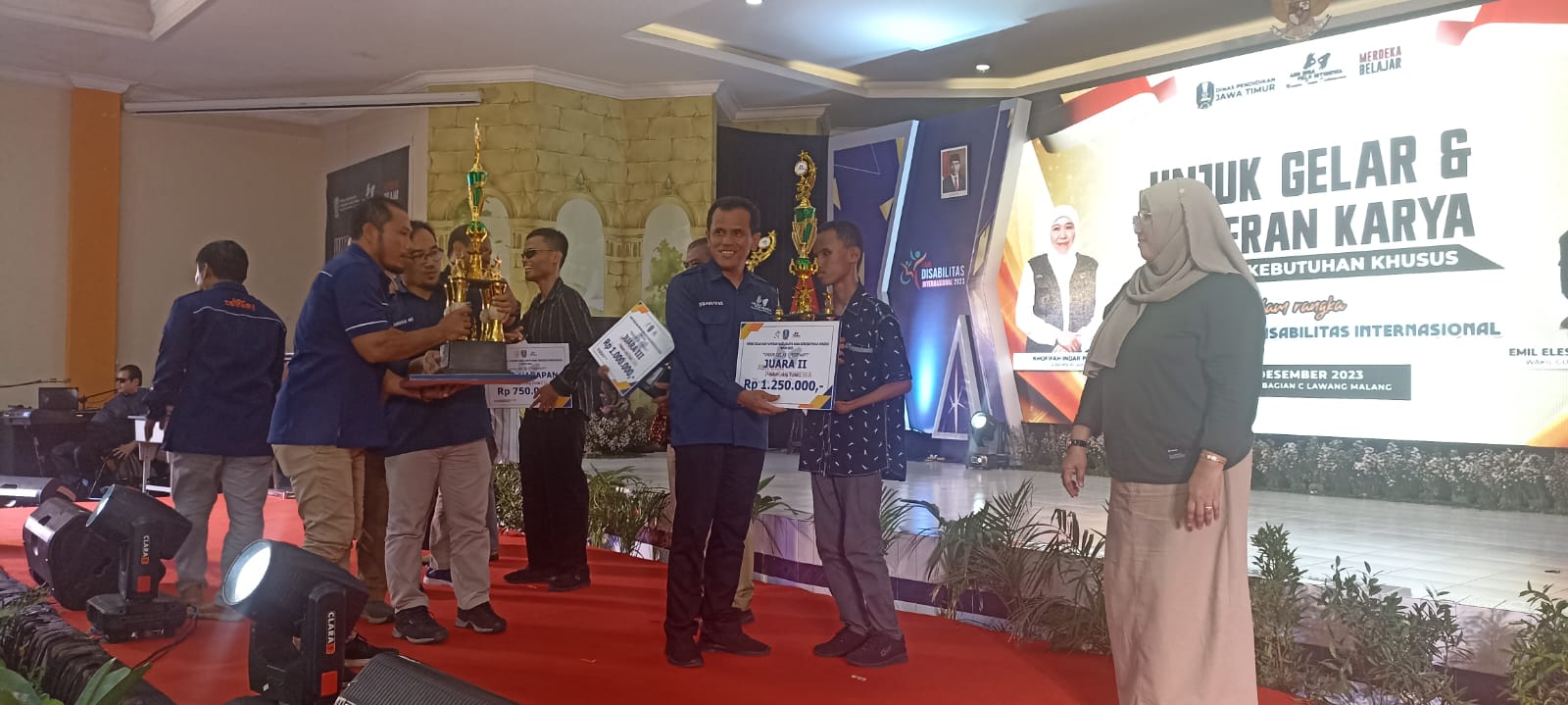 Unjuk Gelar dan Pameran Hasil Karya Anak Berkebutuhan Khusus