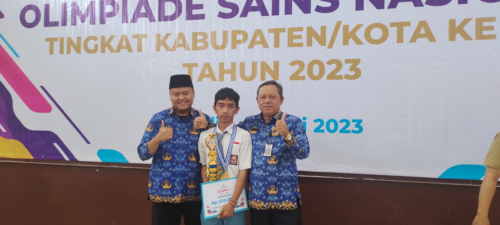 Lomba OSN ASTRONOMI Tingkat Kabupaten/Kota Kediri