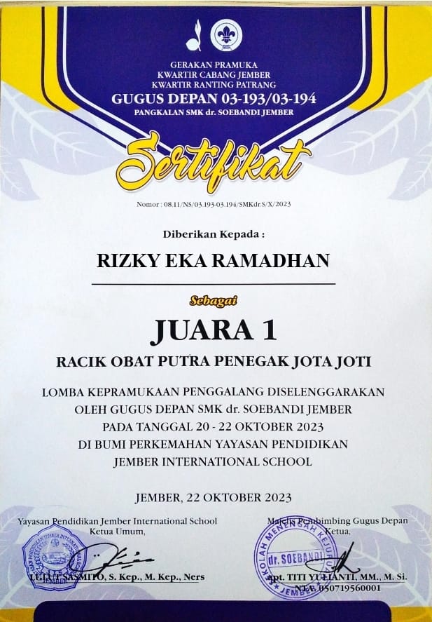 Lomba Kepramukaan Penggalang