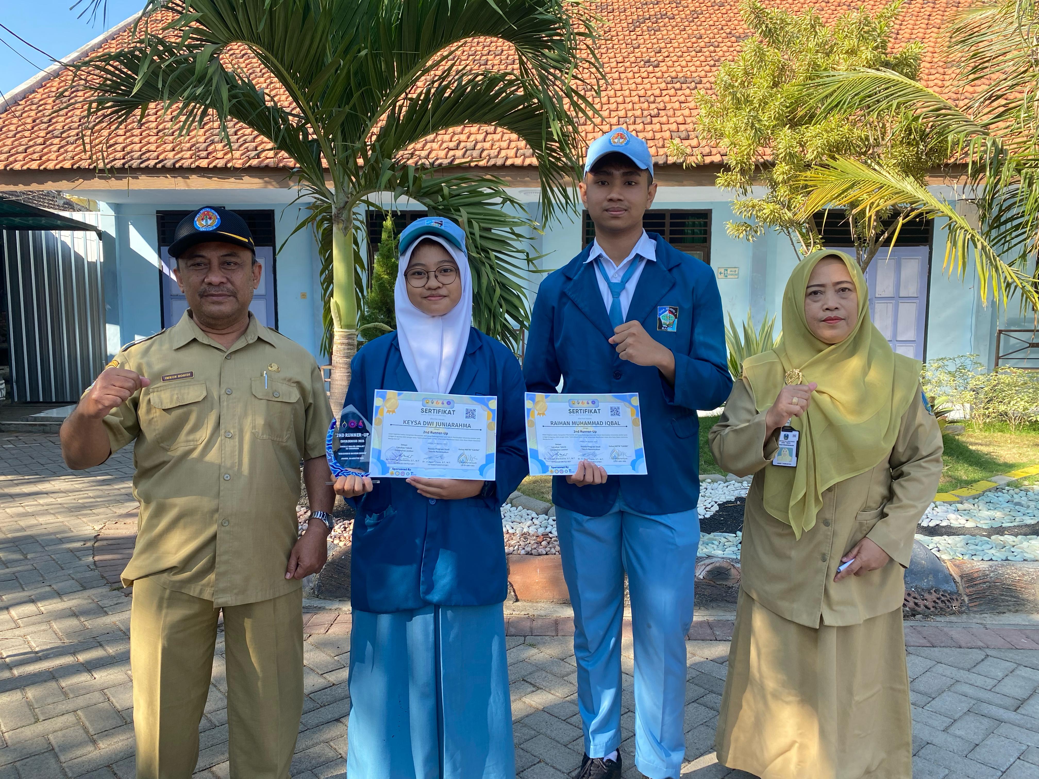 Runner Up 2 dalam Lomba Energenius Olimpiade 2023 