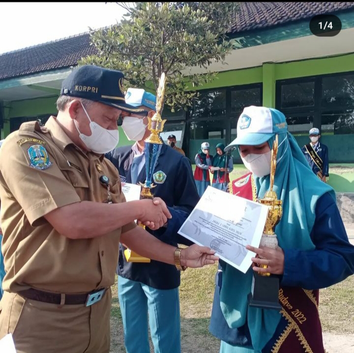 JUARA 2 Lomba Karya Tulis Ilmiah Lawatan Sejarah dan Budaya kab. Kediri 2022