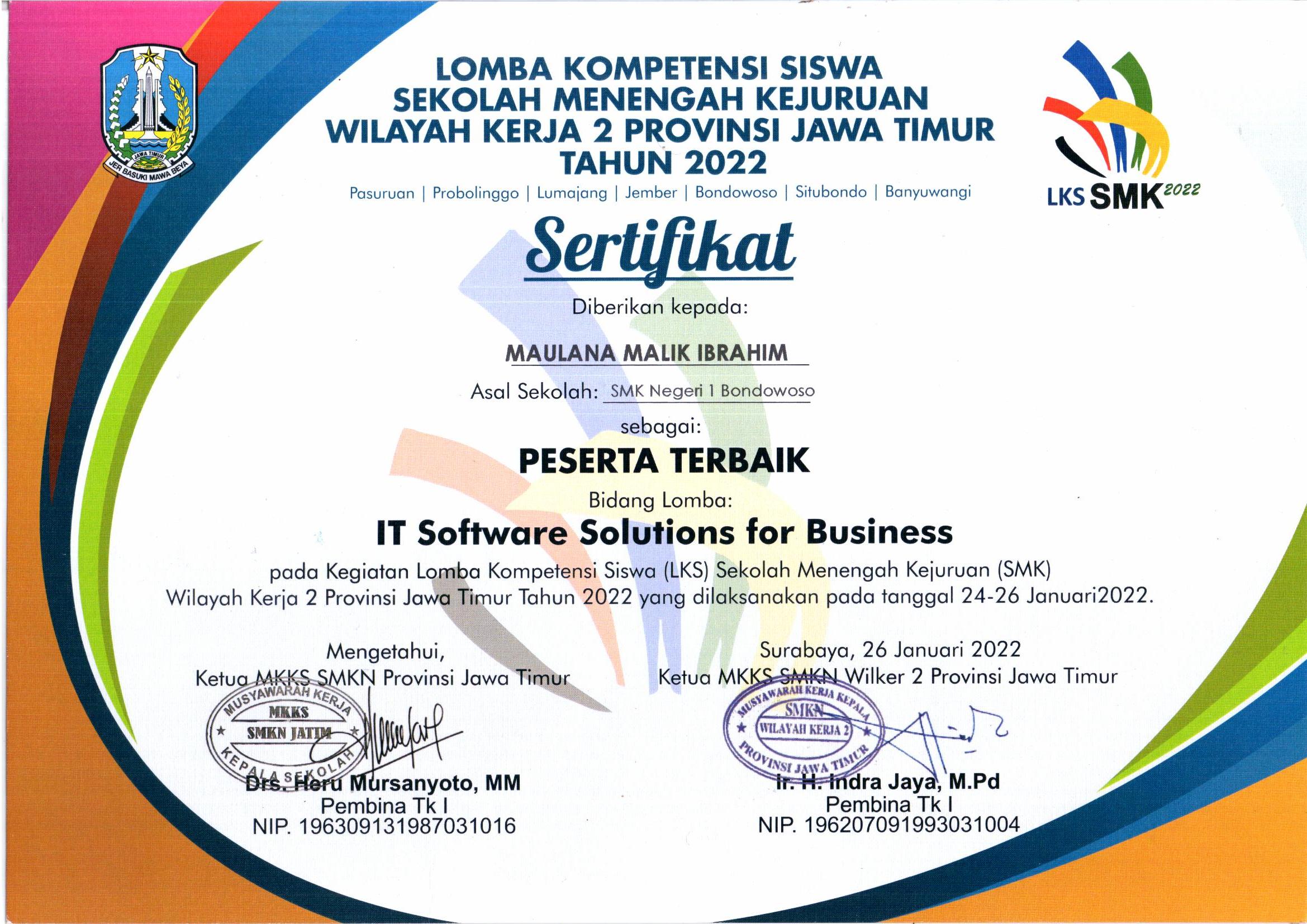 LKS SMK WILKER 2 (IT SOFTWARE SOLUTINS FOR BUSINESS)