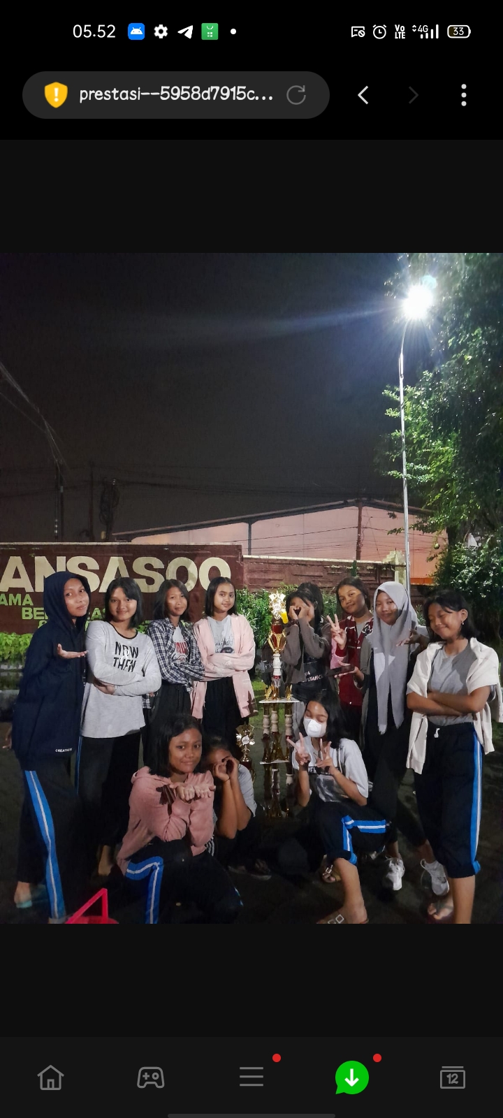 LOMBA KREASI BARIS BERBARIS 