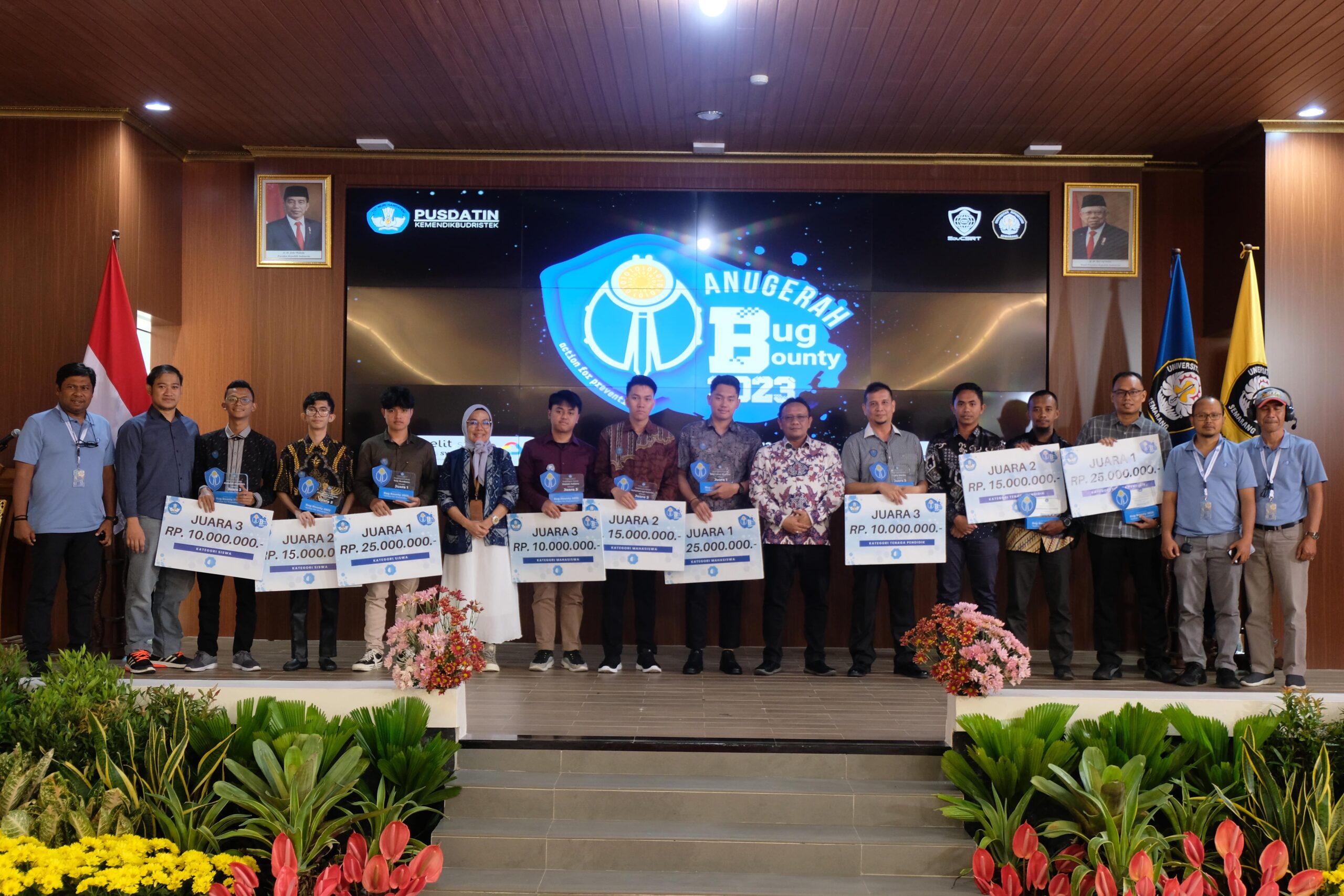 JUARA 2 NASIONAL (KATEGORI PENDIDIK) BUG BOUNTY 2023