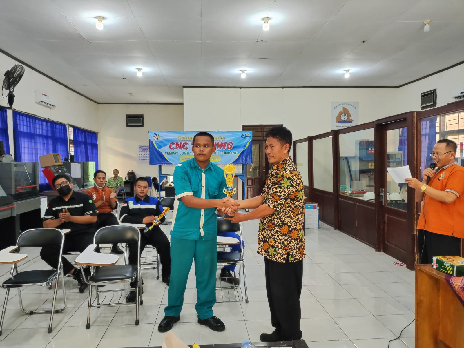 JUARA 2 LKS CNC TURNING KABUPATEN JOMBANG