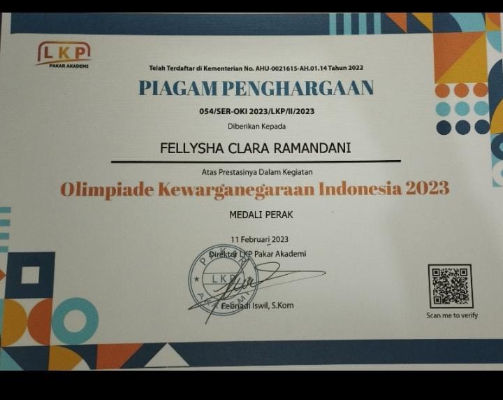 Olimpiade kewarganegaraan indonesia 2023