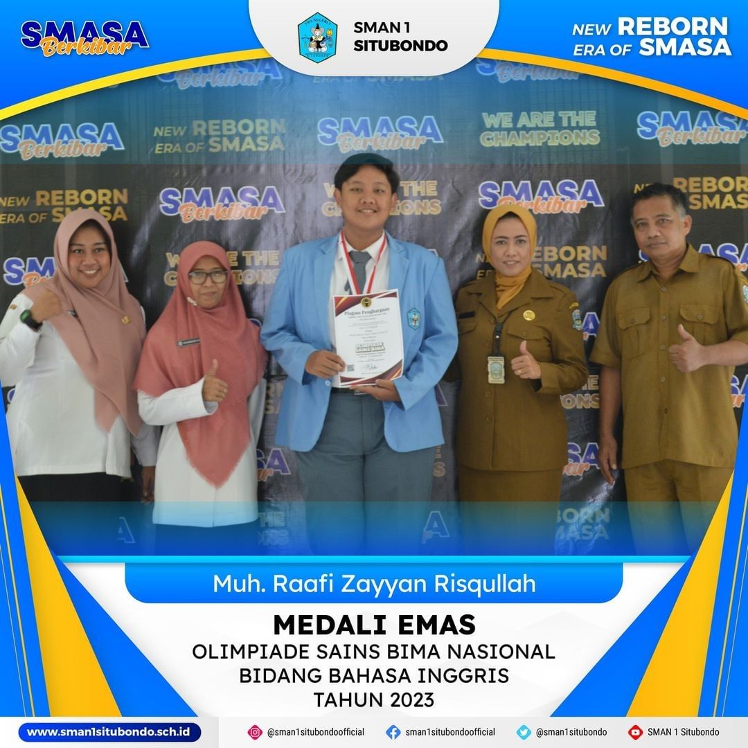 OLIMPIADE SAINS BIMA NASIONAL BIDANG BAHASA INGGRIS 