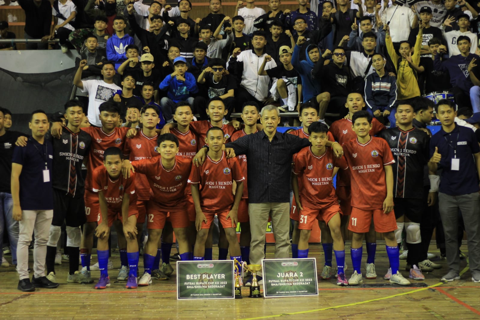 TURNAMEN FUTSAL BUPATI CUP 2023 - SMA NEGERI 2 MAGETAN