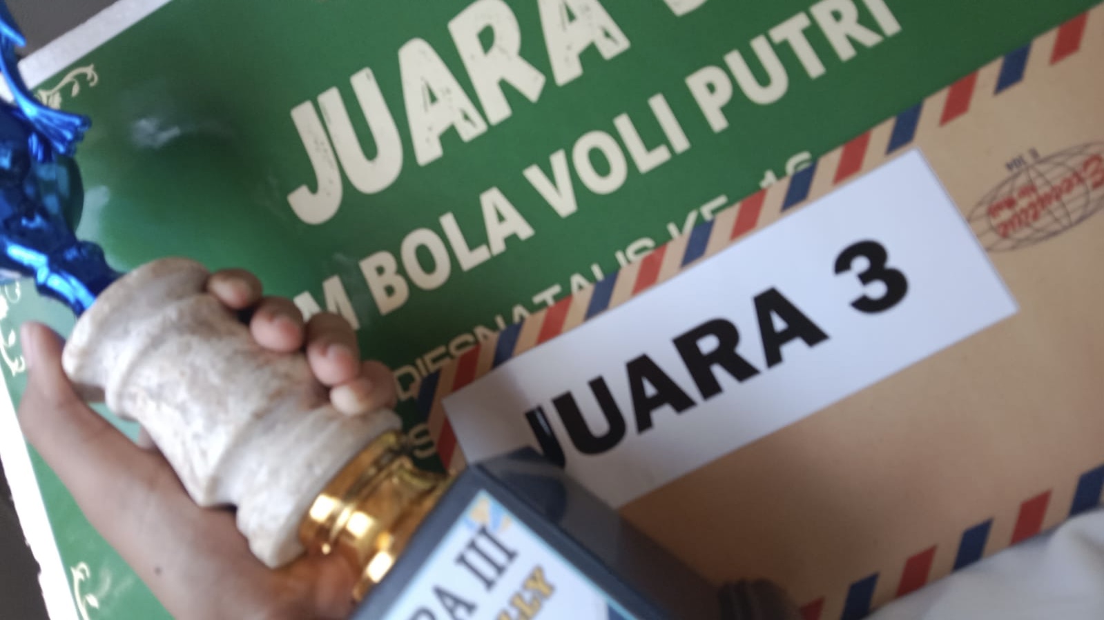 juara 3 lomba volly sekaresidenan madiun