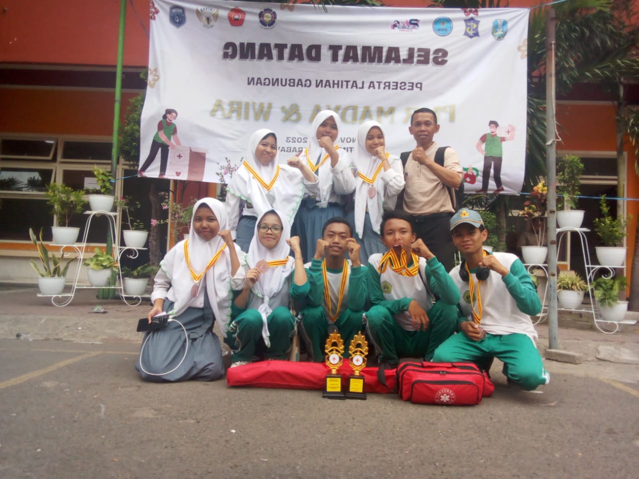 Juara Harapan 1 Pertolongan Pertama PMR Tingkat Wira Uitama 