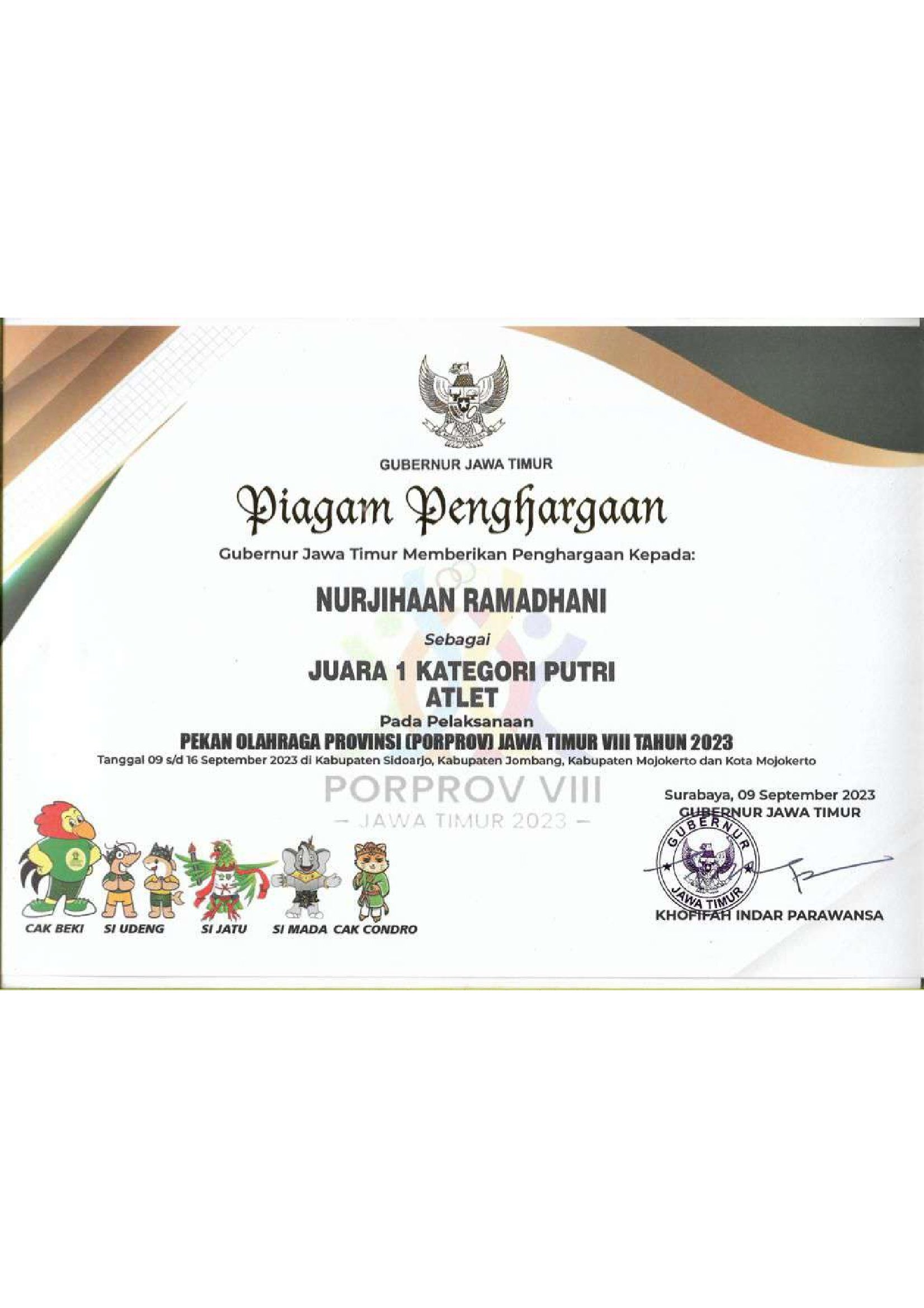 PORPROV JATIM VIII