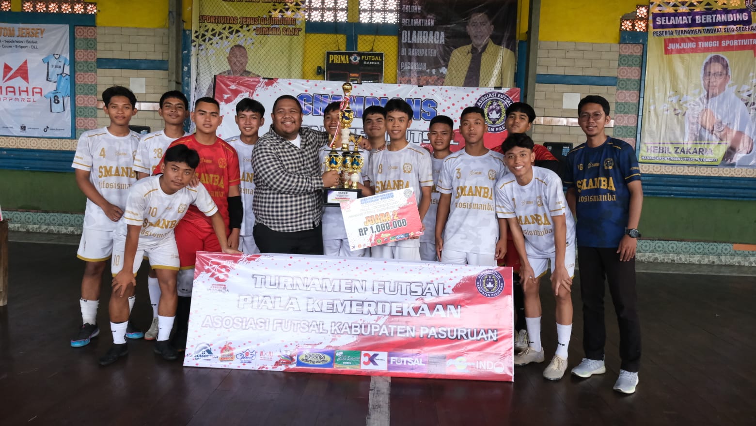 Juara 2 Turnamen Futsal Piala Kemerdekaan 