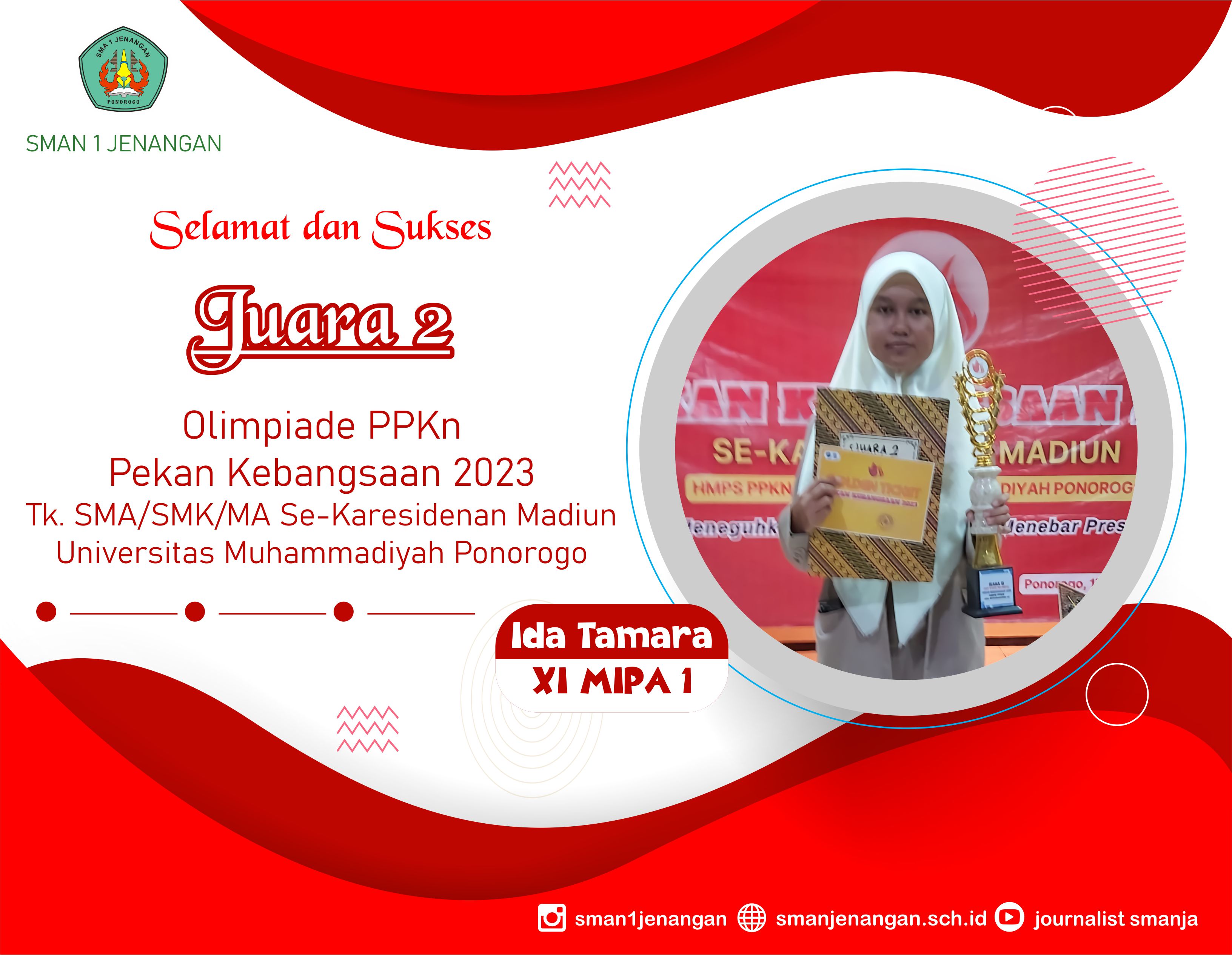 Olimpiade PPKn Pekan Kebangsaan 2023 Tk SMA/SMK se-karesidenan Madiun