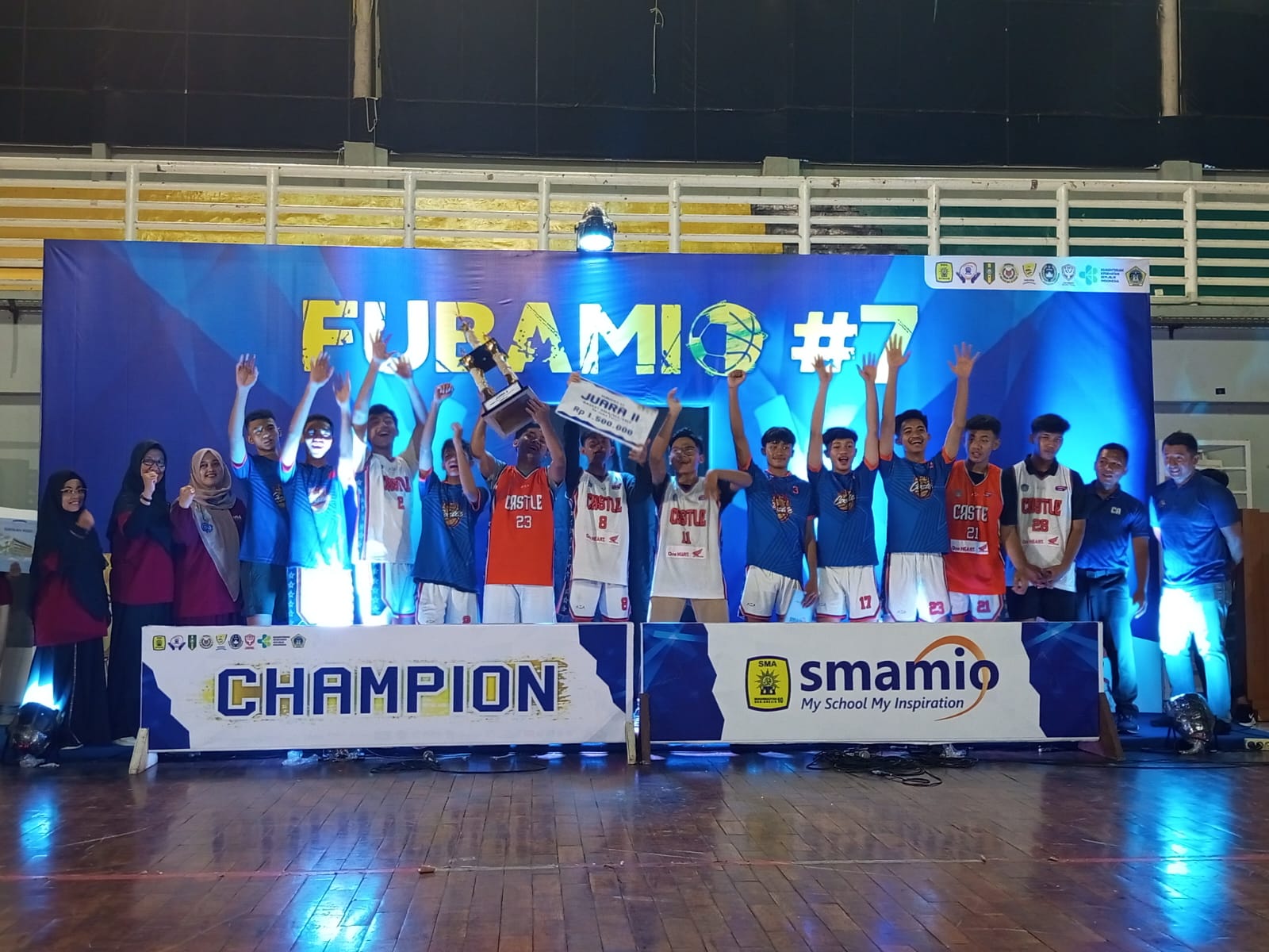 juara 2  Lombas Basket FUBAMIO CUP