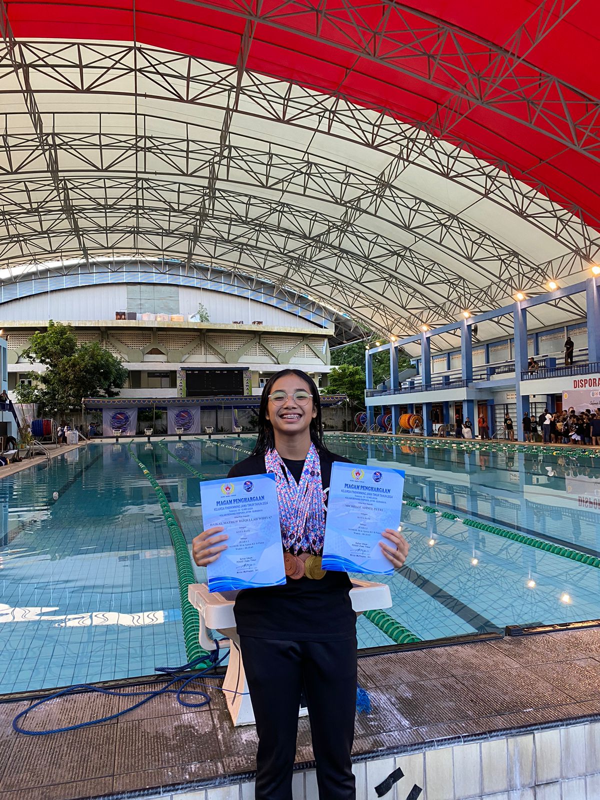 KEJURDA FINSWIMMING JAWA TIMUR TAHUN 2024 NOMOR 50 M BIFIN KU B PUTRI