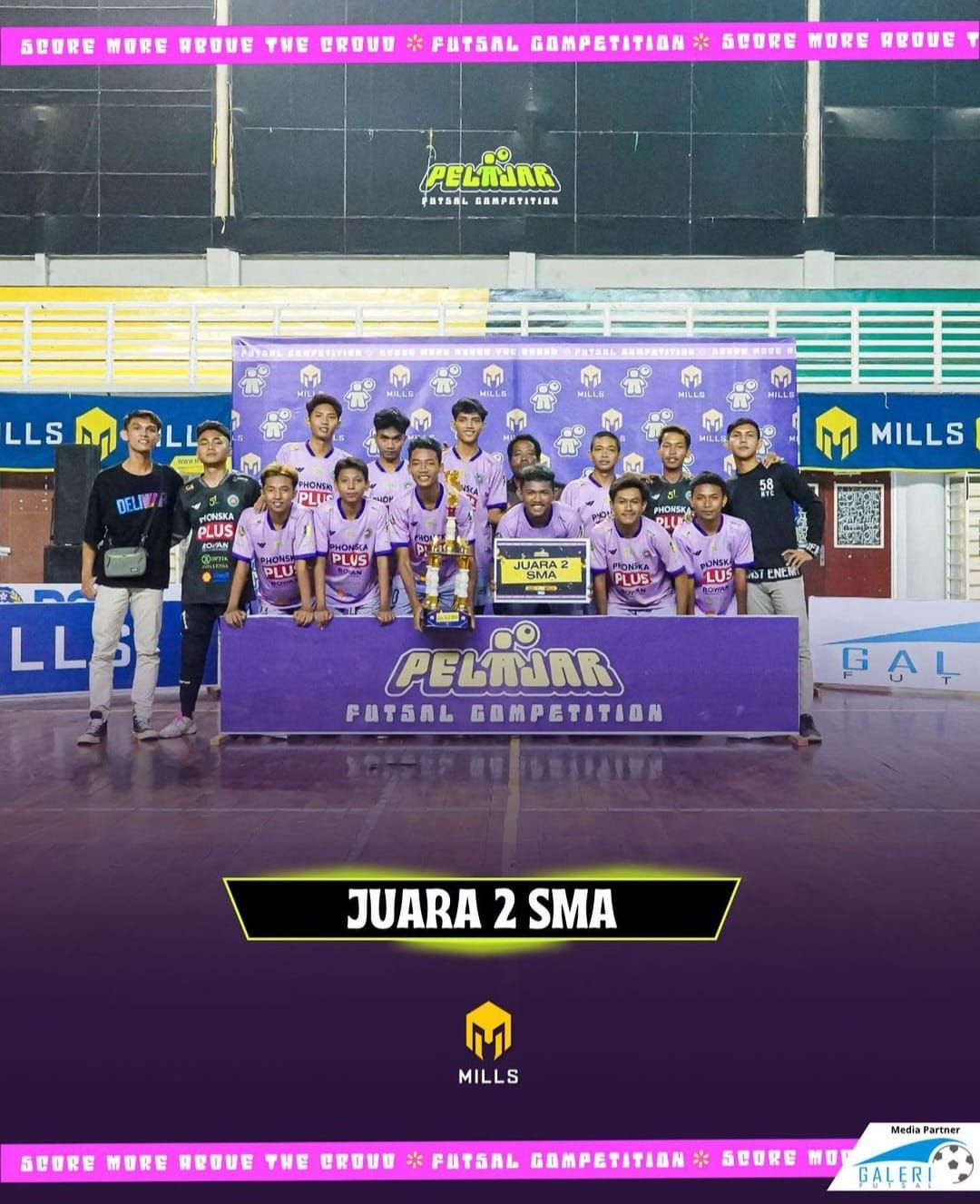 Juara 2 Pelajar Futsal Competition