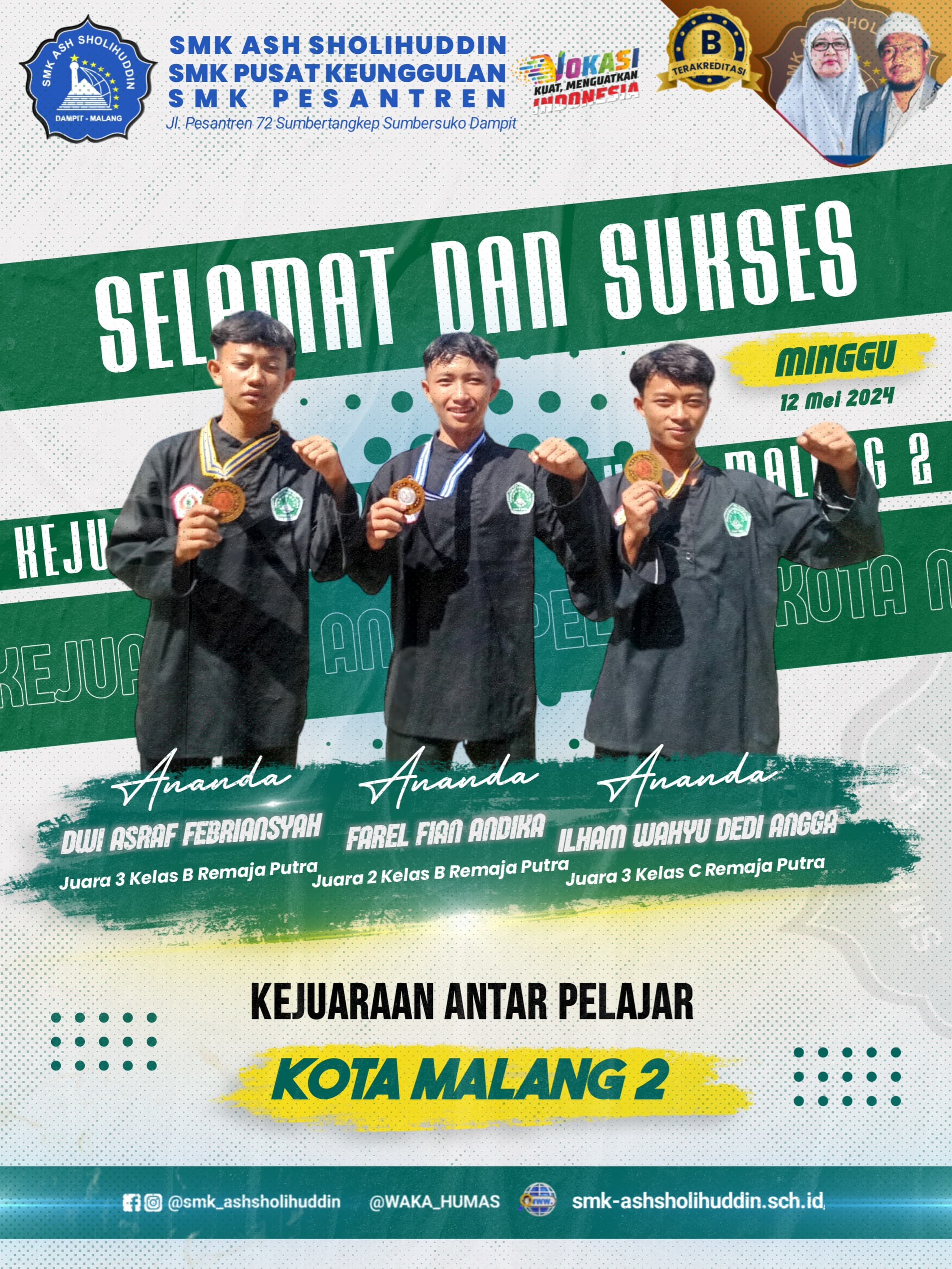 Kejuaraan pencak silat antar pelajar kota malang 