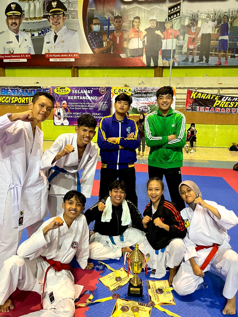 KUMITE -55 KG JUNIOR PUTRA  PIALA BUPATI NGAWI