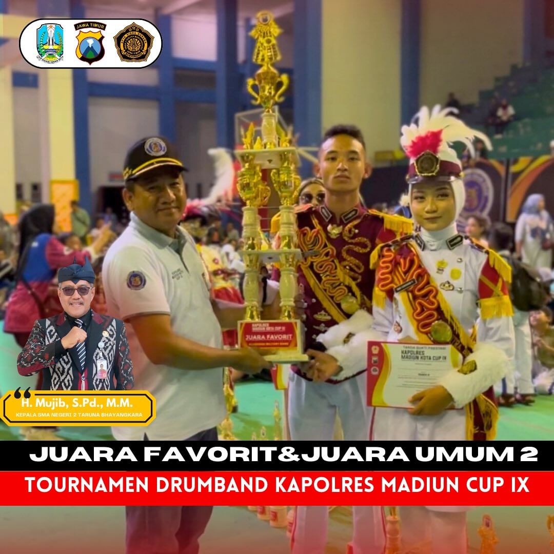 JUARA FAVORIT DAN JUARA UMUM 2 CLASSMEN MILITERI DI TOURNAMEN DRUMBAND KAPOLRES MADIUN CUP IX