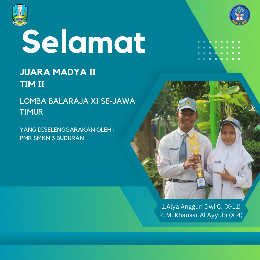 Juara Madya II Tim 2, Lomba Balaraja XII se-Jawa Timur 