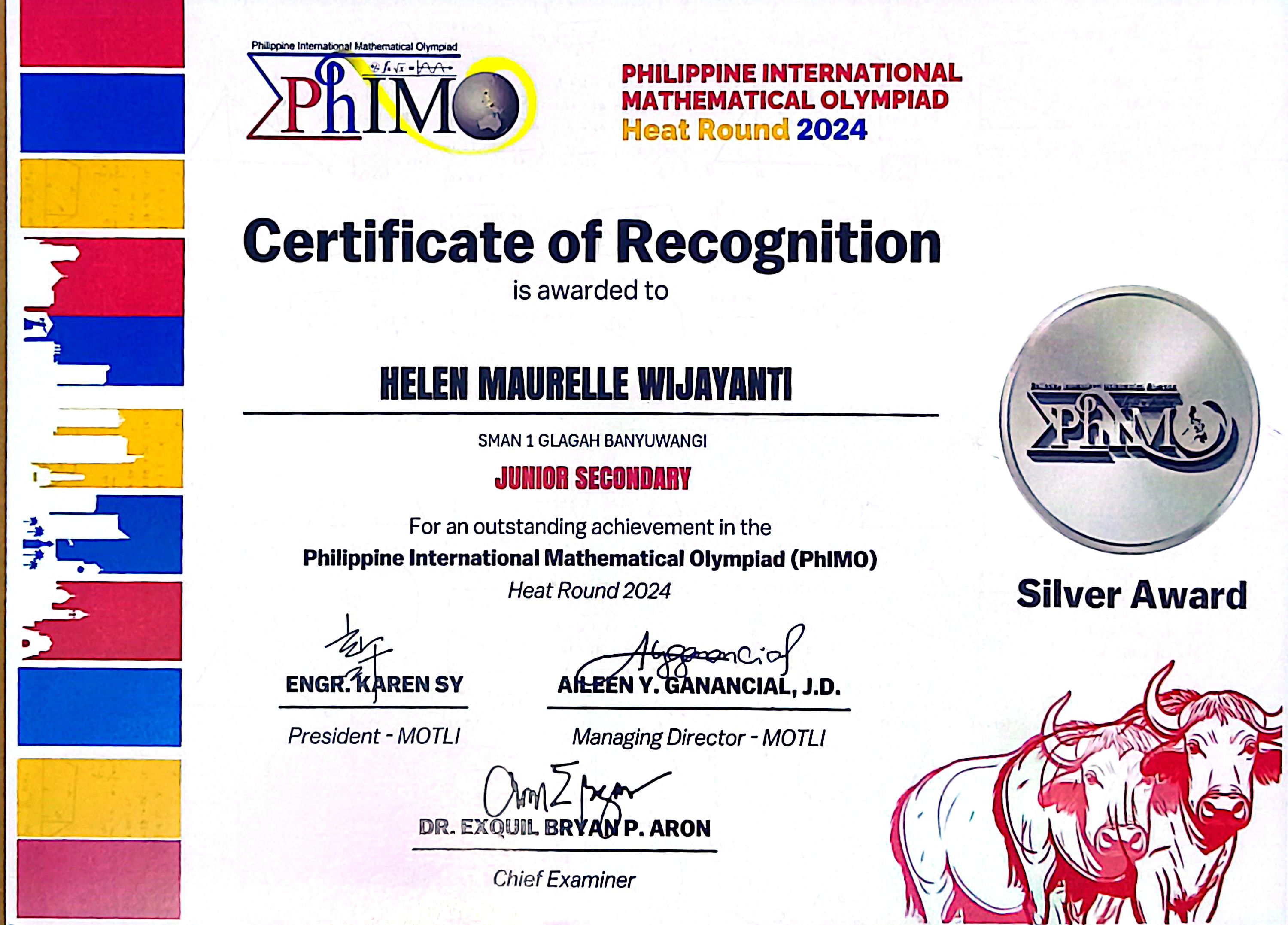 Philippine International Mathematical Olympiad