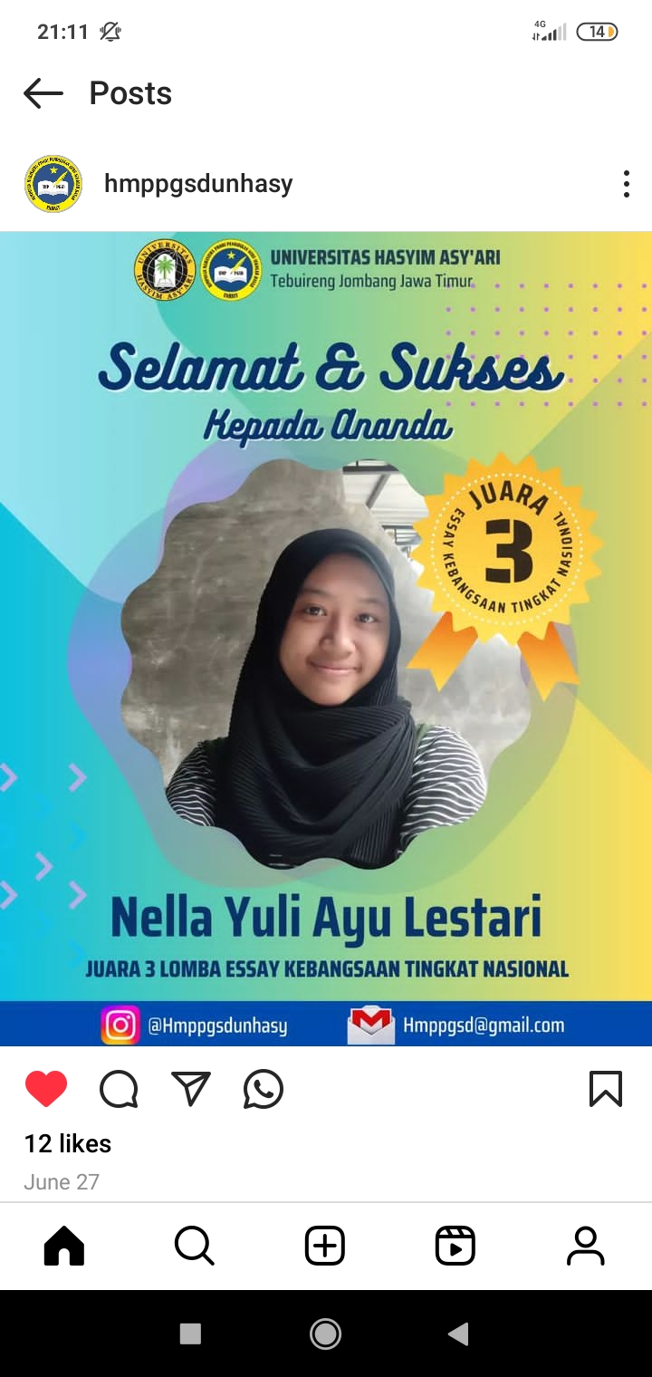 Lomba Resensi Buku Munjidah Wahab