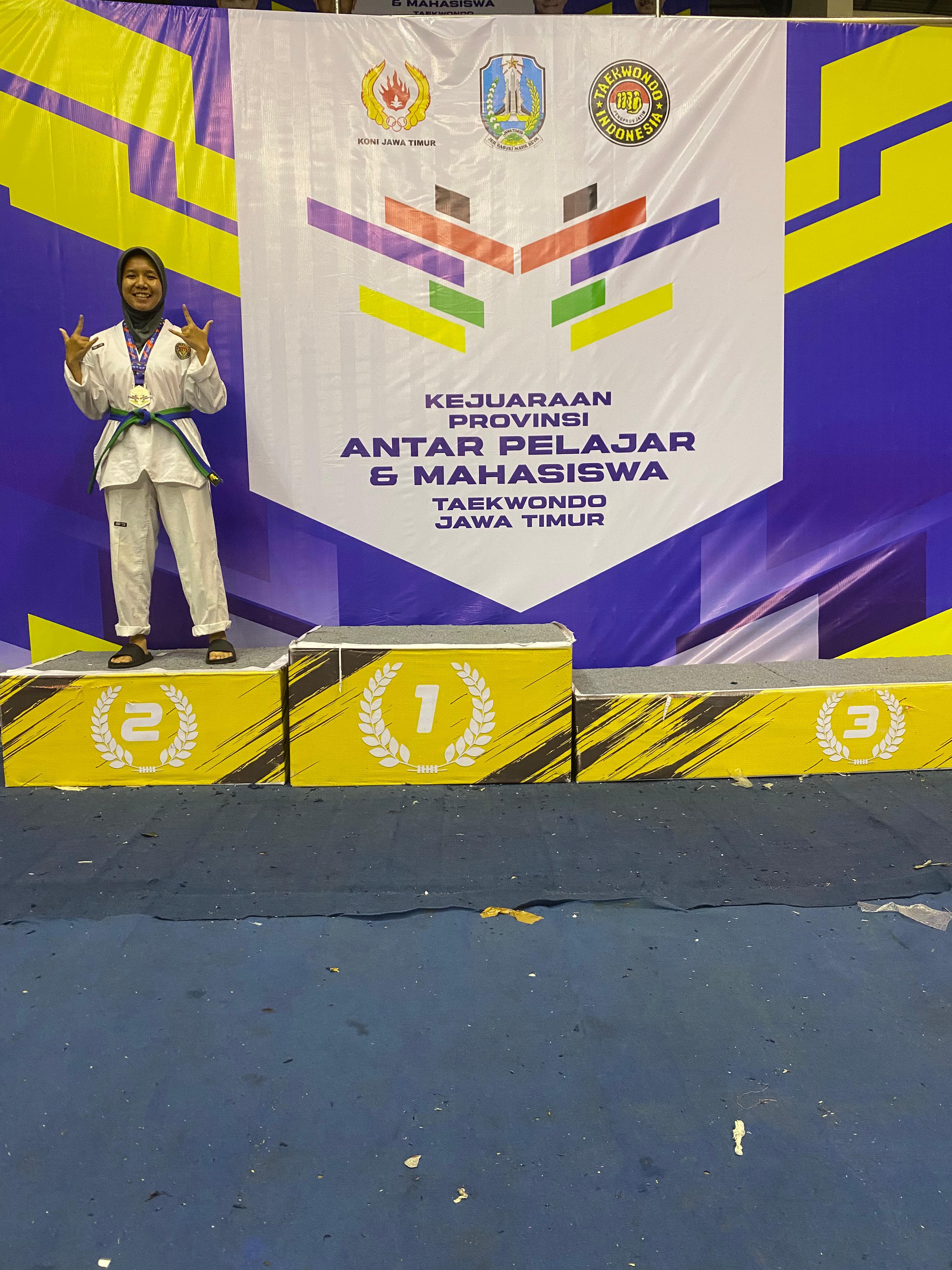 Kejuaraan Provinsi Taekwondo Indonesia Jawa Timur Antar Pelajar dan Mahasiswa