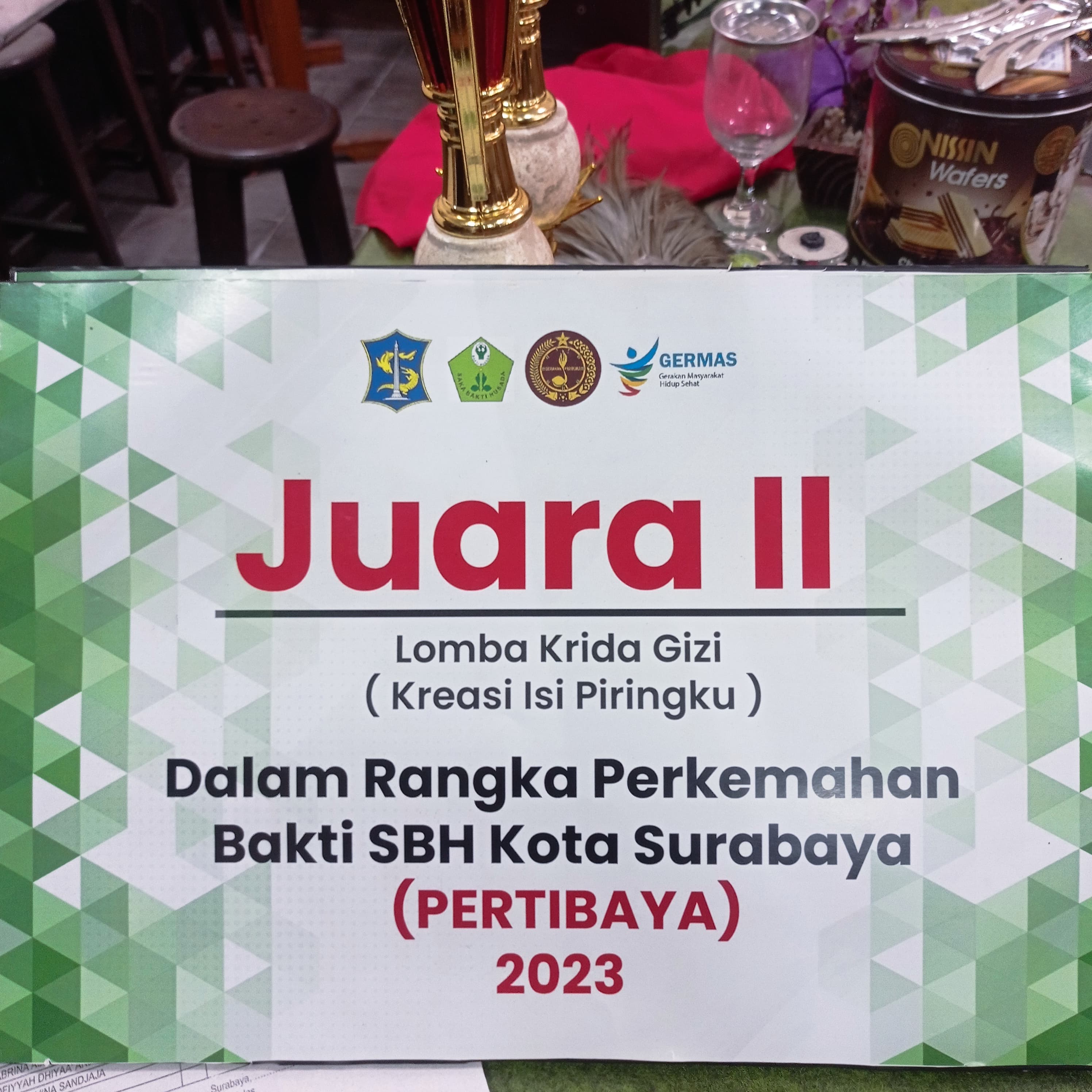 LOMBA KRIDA GIZI (KREASI ISI PIRINGKU) - PERKEMAHAN BAKTI SBH KOTA SURABAYA 2023