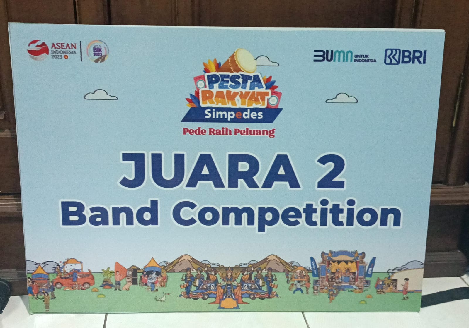 JUARA 1 FESTIVAL BAND PELAJAR BRI 2023