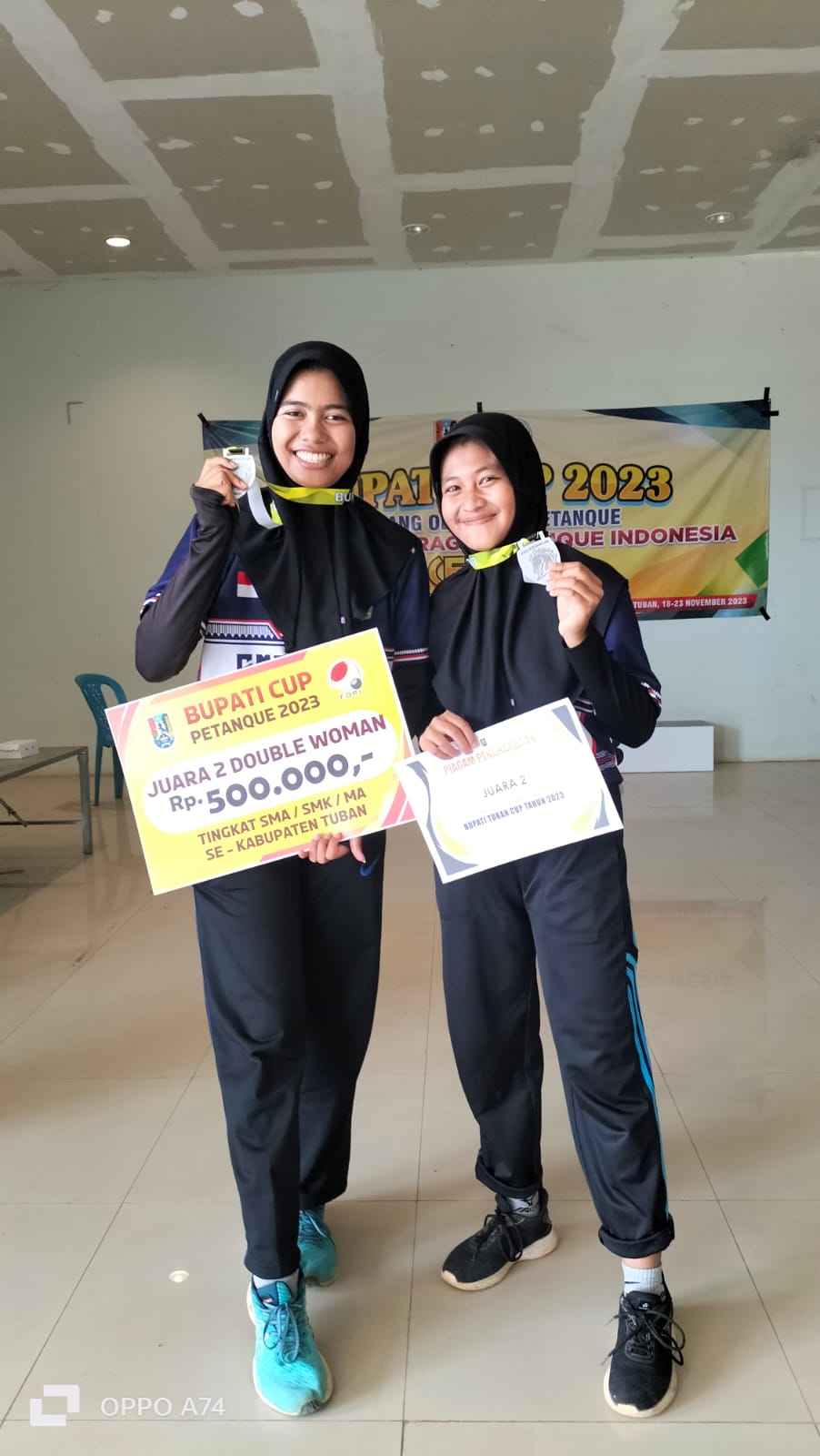 Doble Woman Petanque Bupati Cup 2023