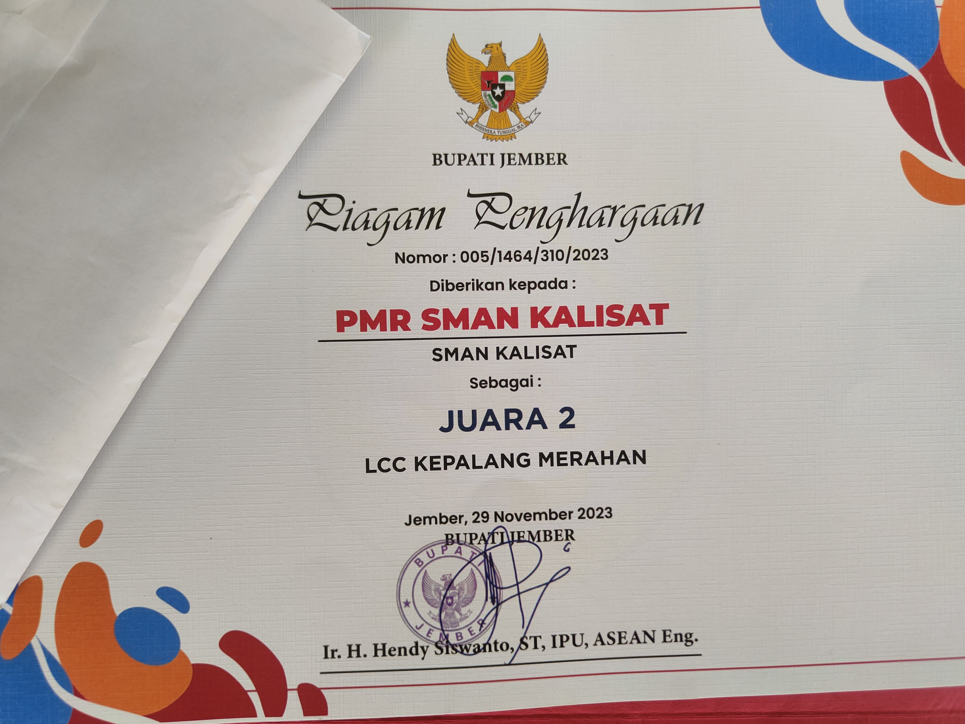 LCC kepalang merahan