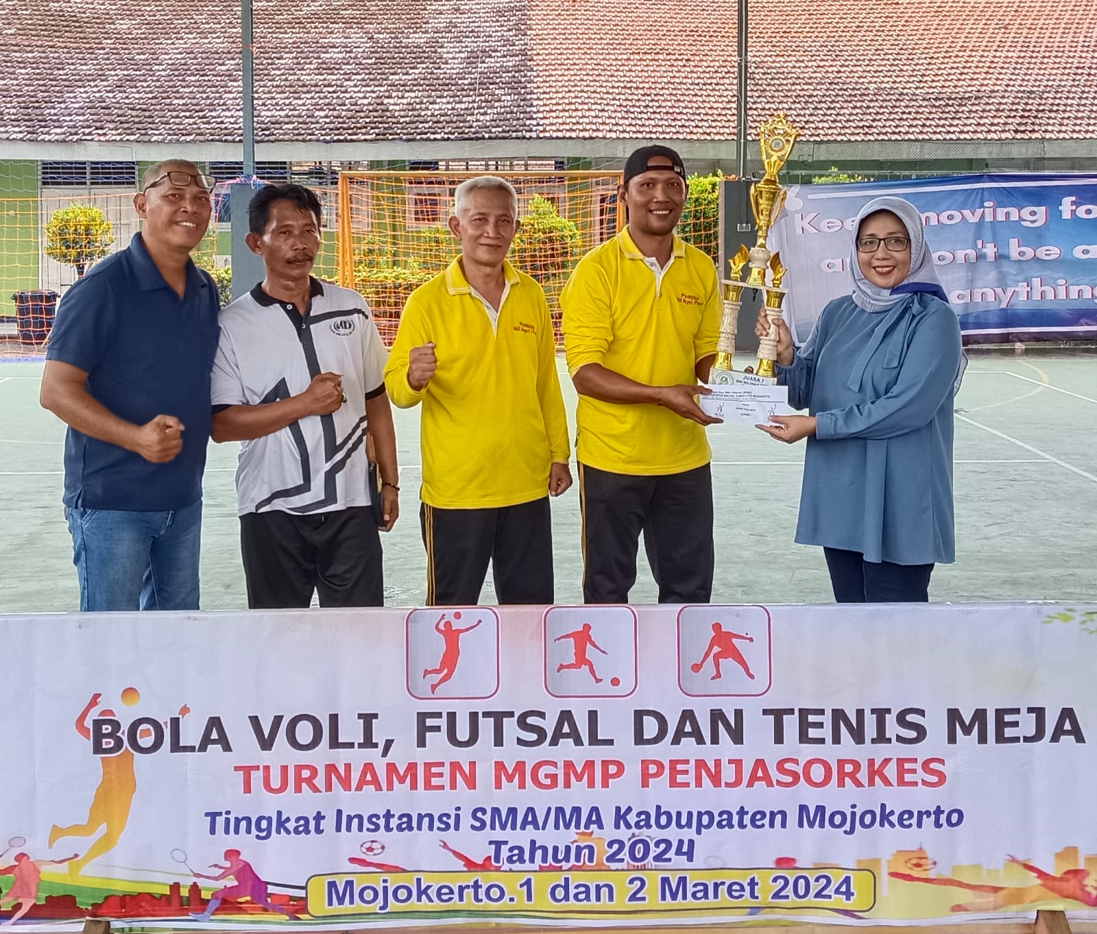 MGMP PENJASORKES KAB. MOJOKERTO-LOMBA TENIS MEJA 