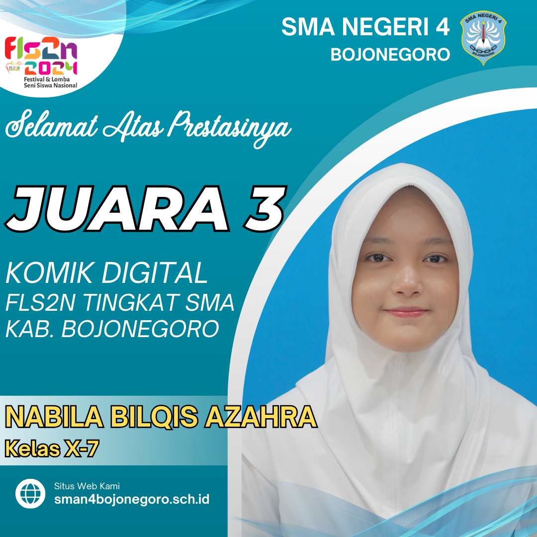 KOMIK DIGITAL FLS2N TINGKAT SMA/MA KABUPATEN BOJONEGORO