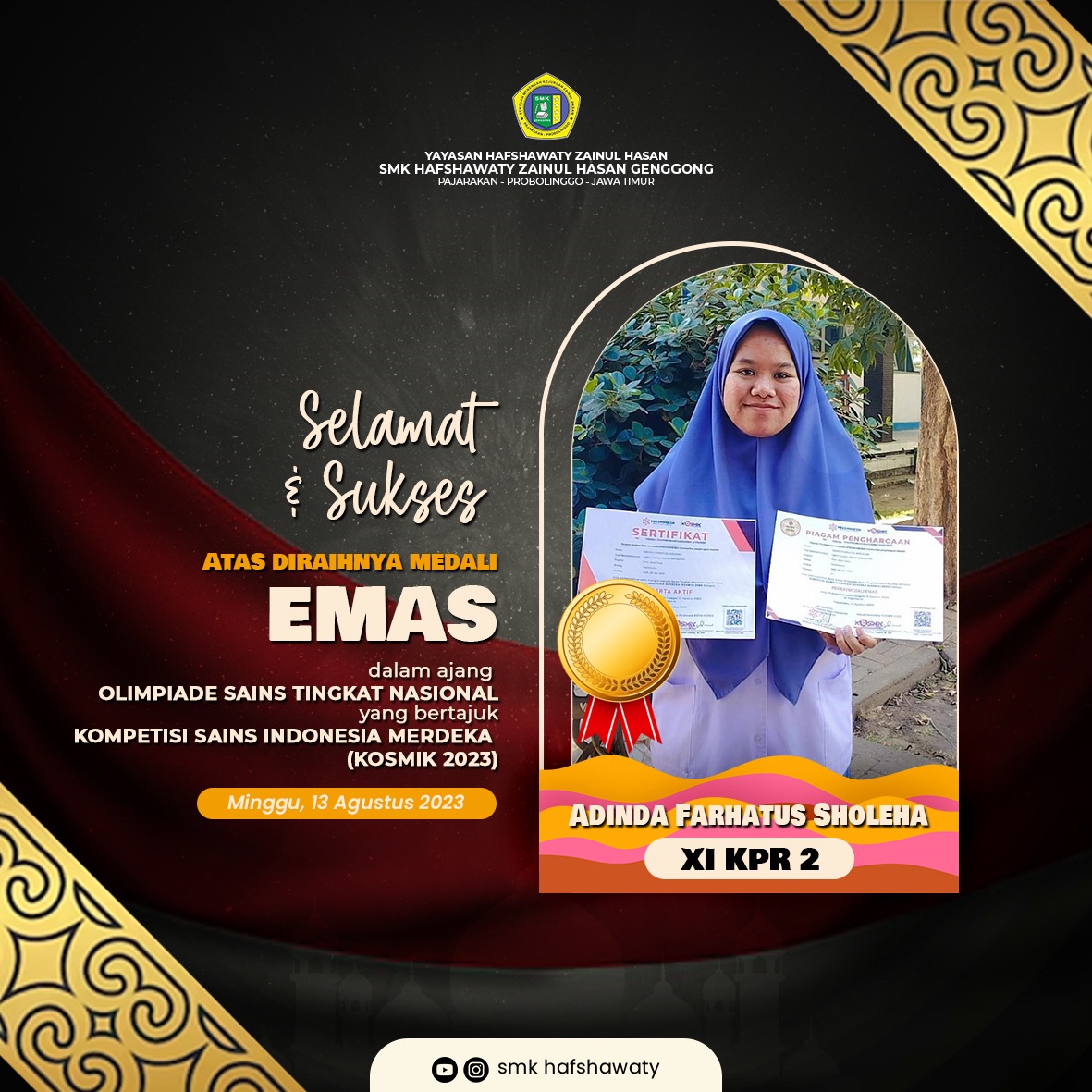 Olimpiade Pelajar Sains Indonesia Jenjang SMA/SMK/MA Sederajat