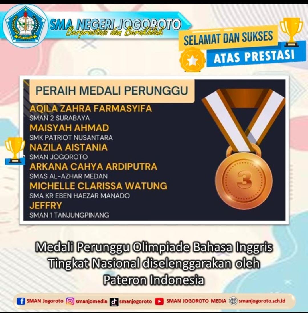 LOMBA NATIONAL ACADEMIC OYMPIAD (NACO) KATEGORI BAHASA INGGRIS