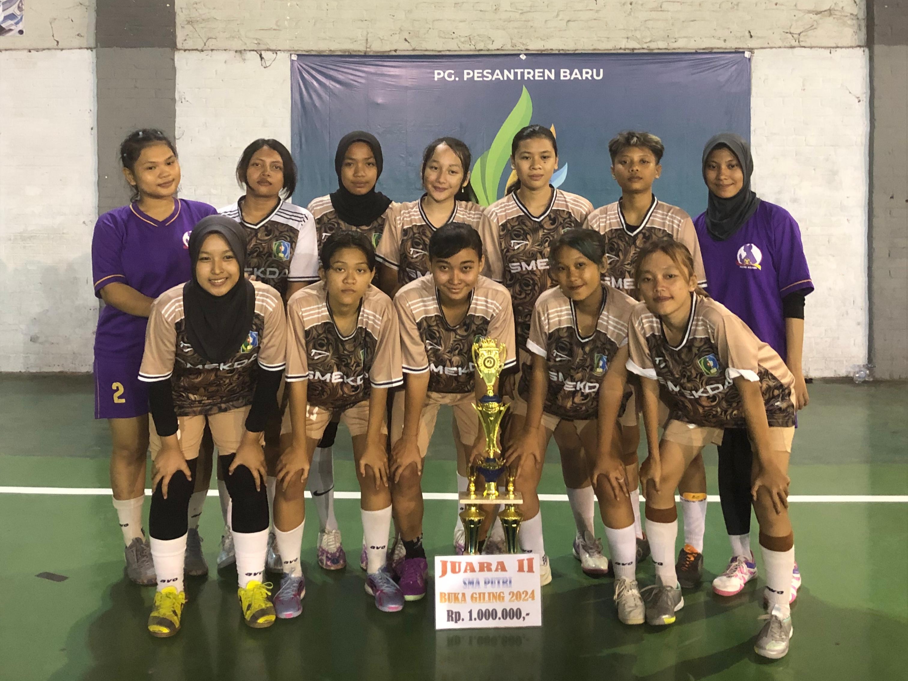 TURNAMEN FUTSAL GM CUP SMA PUTRI SE KARESIDENAN KEDIRI