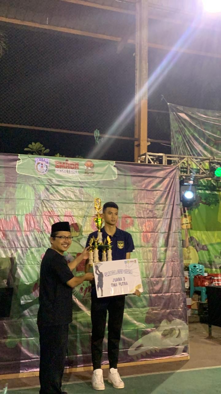 Juara 3 lomba basket Smada Cup 8 2024