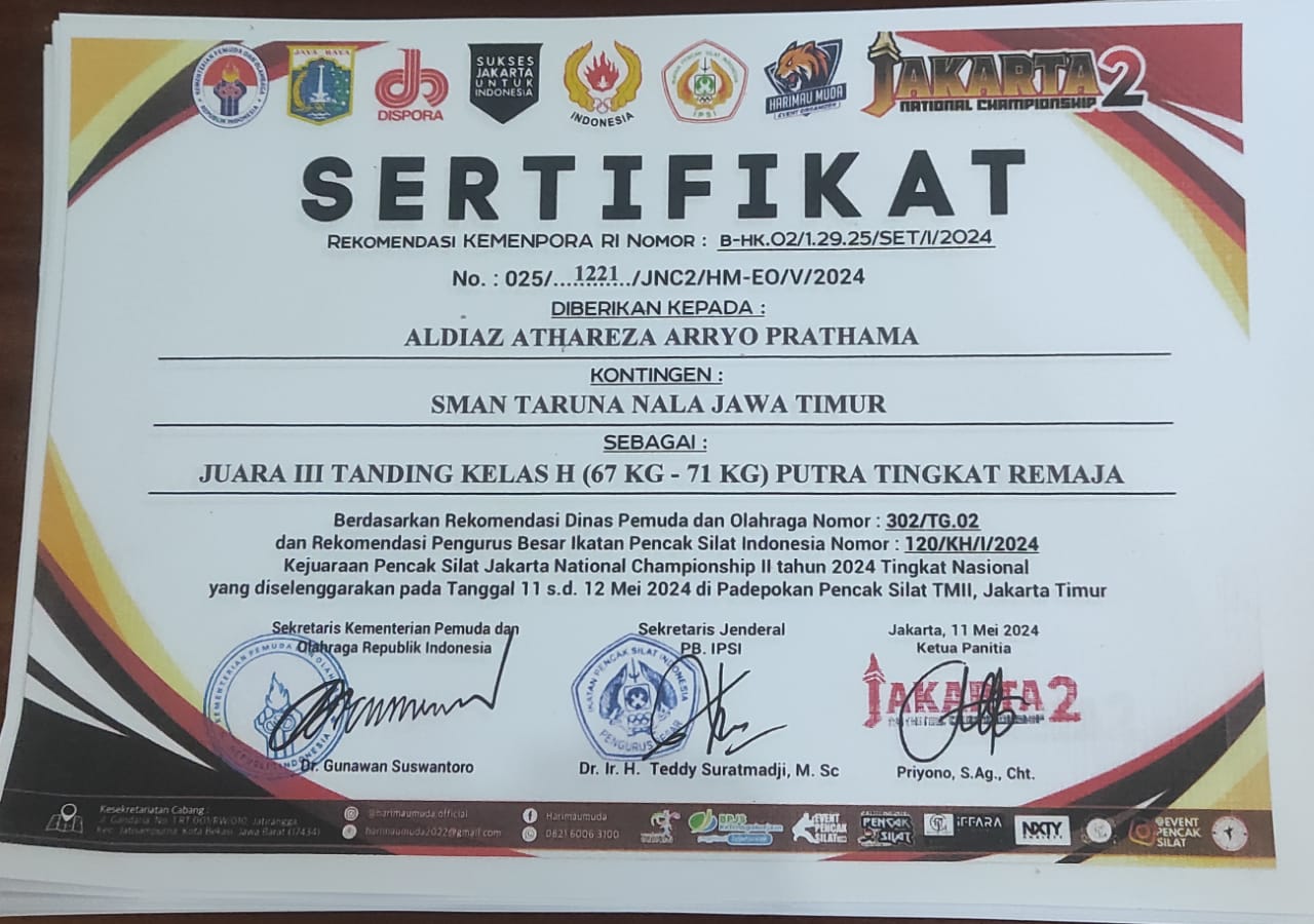 KEJUARAAN PENCAK SILAT JAKARTA NATIONAL CHAMPIONSHIP II TAHUN 2024