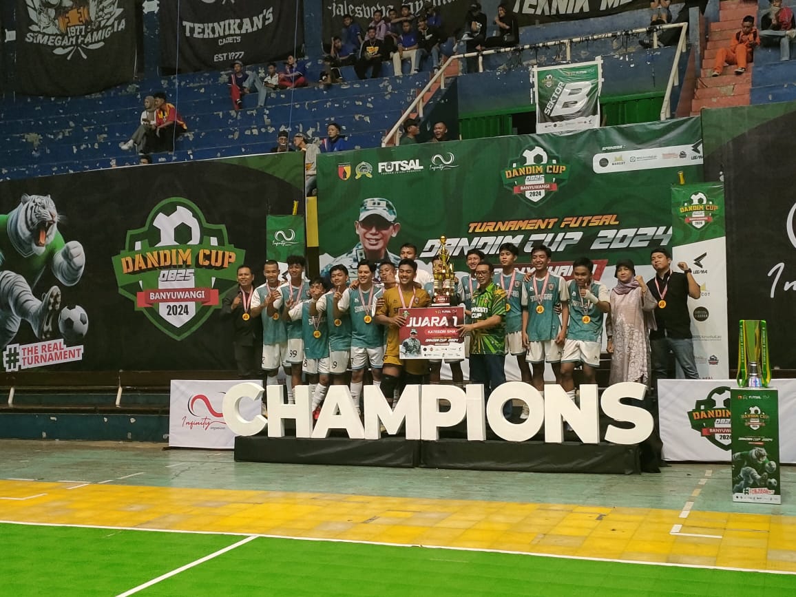 Juara 1 Futsal Piala Dandim Cup Tahun 2024