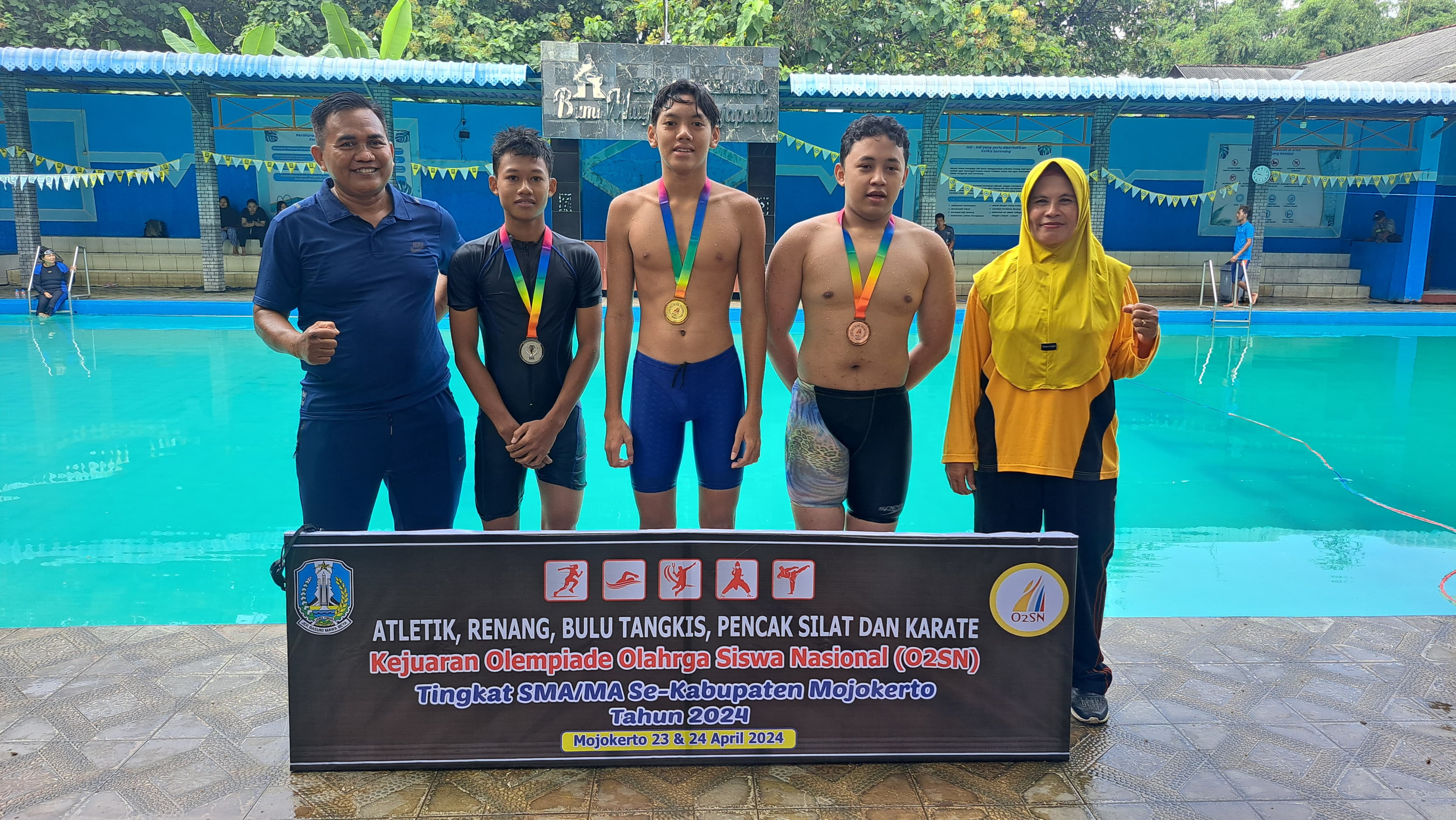 KEJUARAAN OLIMPIADE OLAHRAGA SISWA NASIONAL (O2SN) KATEGORI RENANG PUTRA