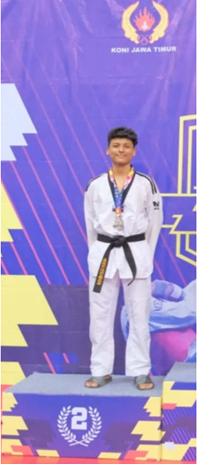 Juara 2 Kejurprov Taekwondo Jawa Timur Antar Pelajar 2023