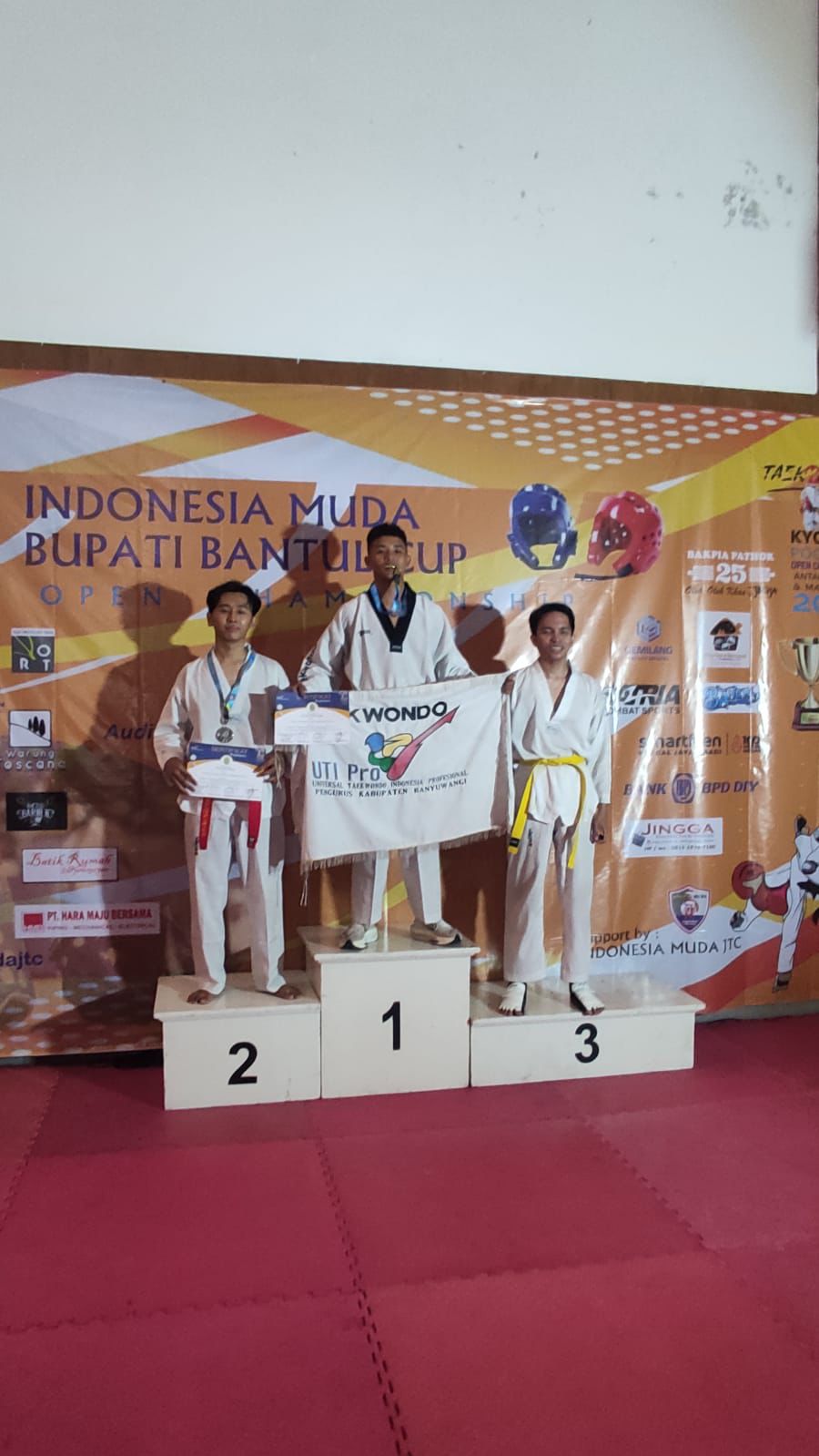 Kejurnas Taekwondo Indonesia Muda Bupati Bantul Cup 2024 open championship antar Pelajar dan Mahasiswa